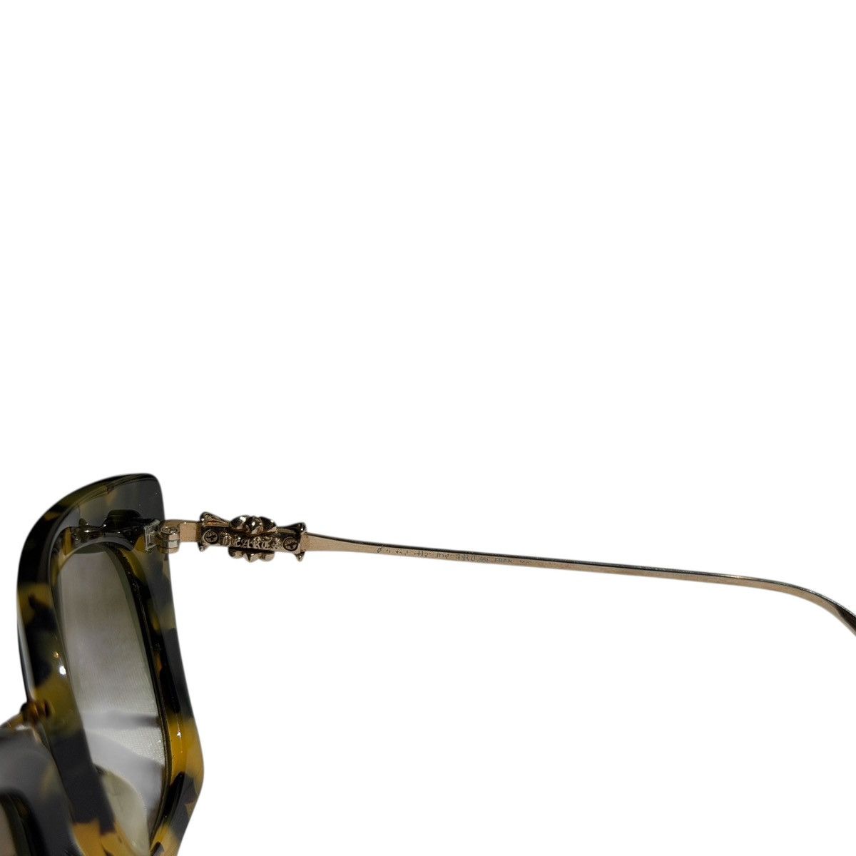 Chrome Hearts Betty Lou gold vintage sunglasses Size ONE SIZE - 3 Thumbnail