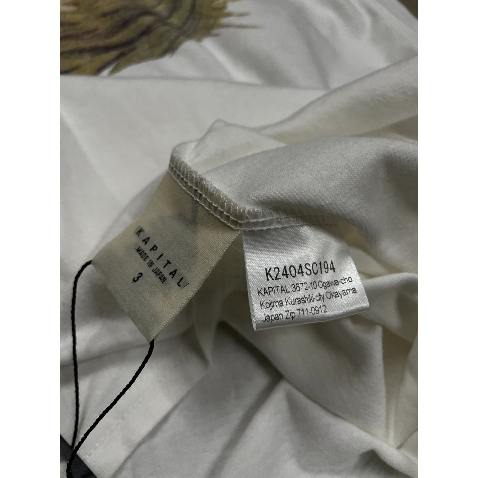 Kapital Kapital Nest Egg Sleeveless Tee 3 (Large) Size US L / EU 52-54 / 3 - 3 Thumbnail
