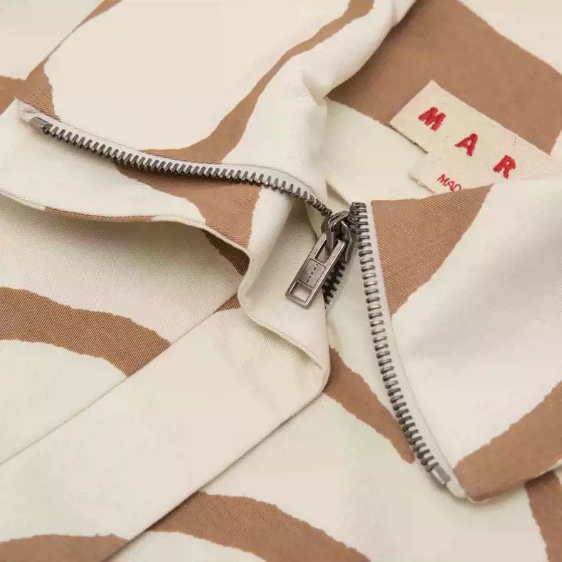 marni Printed lapel casual jacket