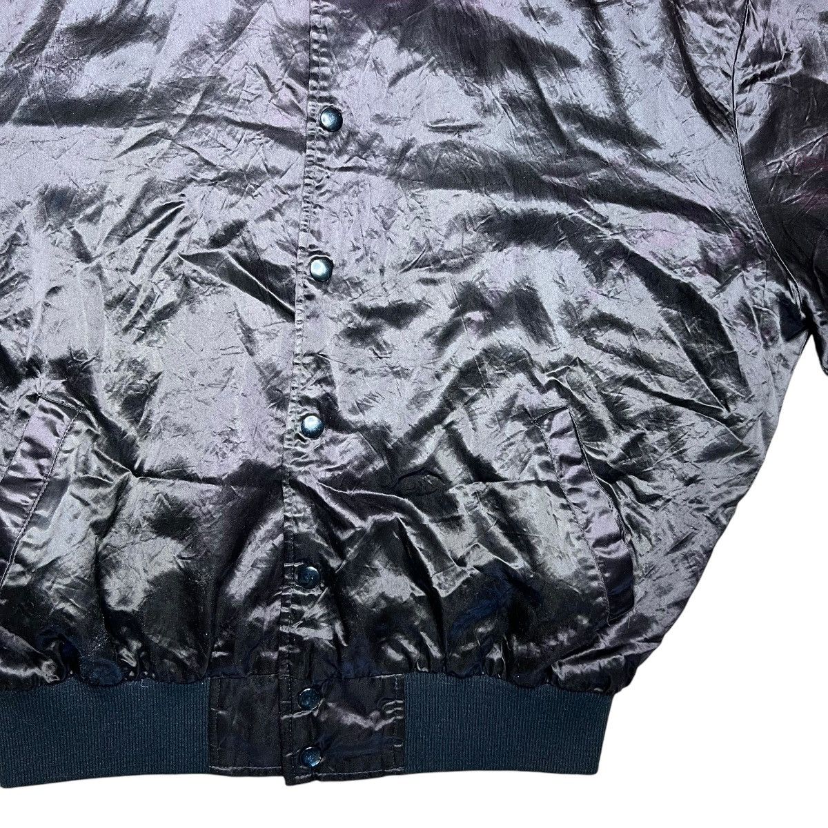 Disney × Vintage 1980s Dick Tracy Disney Promotional Products Satin Jacket Size US L / EU 52-54 / 3 - 14 Thumbnail