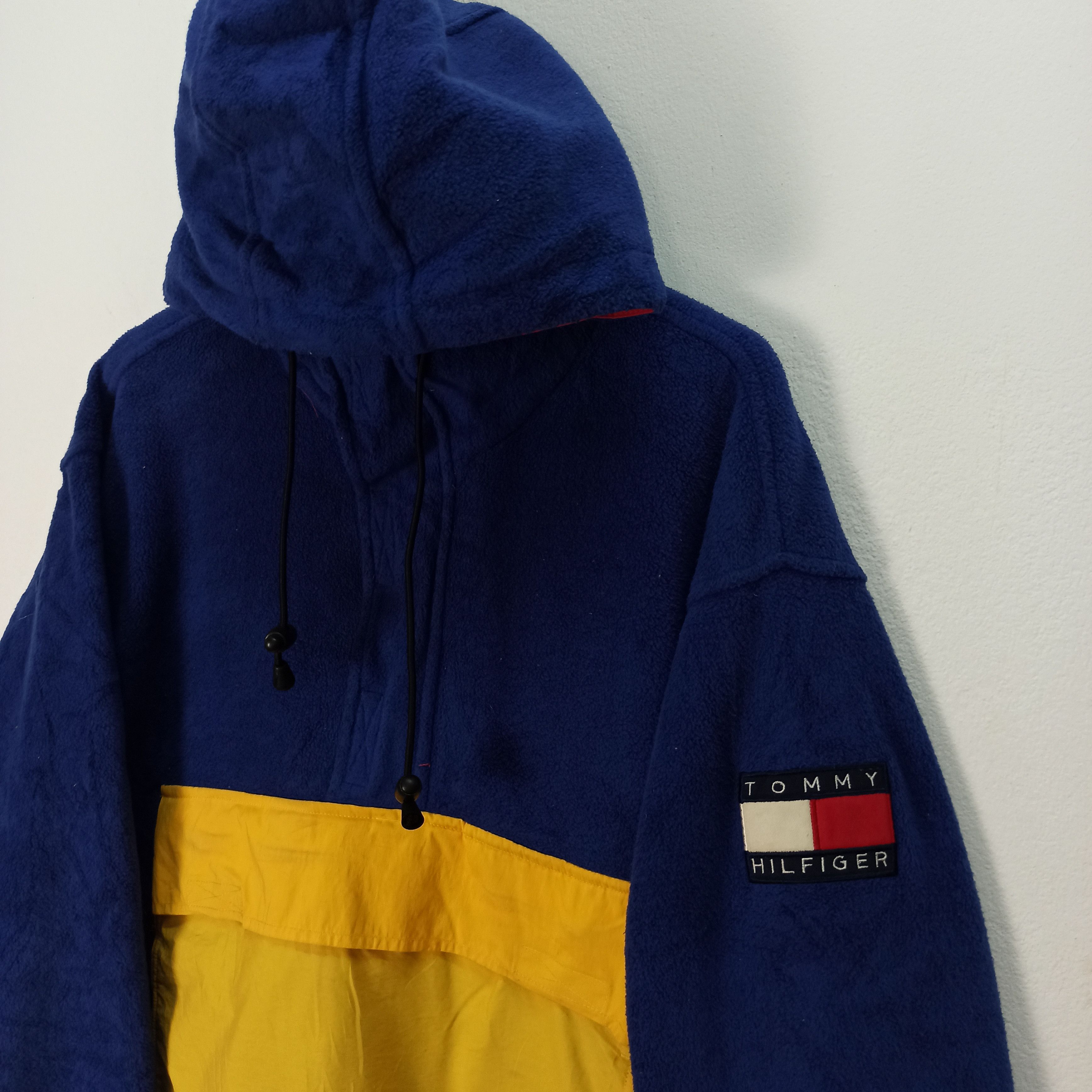 Tommy Hilfiger × Vintage Vintage Tommy Hilfiger Anorak Fleece Jacket Size US M / EU 48-50 / 2 - 8 Thumbnail