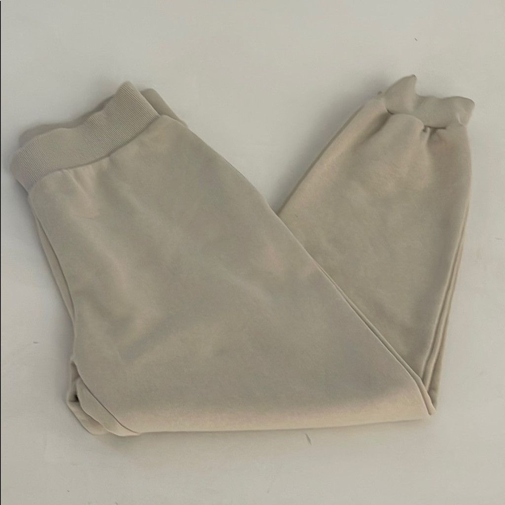 Zara Zara LARGE Beige Jogger Pants Size 32" / US 10 / IT 46 - 3 Thumbnail