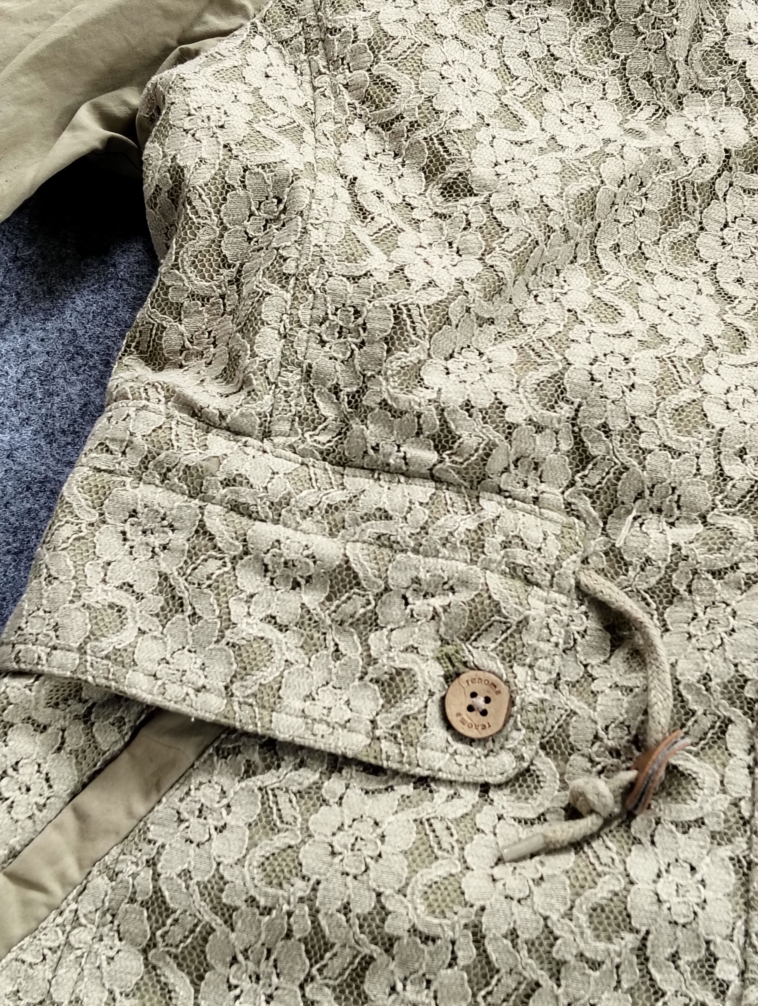 Renoma 🔥 Renoma Paris Lace Utility Jacket – Limited Edition 🔥 Size M / US 6-8 / IT 42-44 - 7 Thumbnail