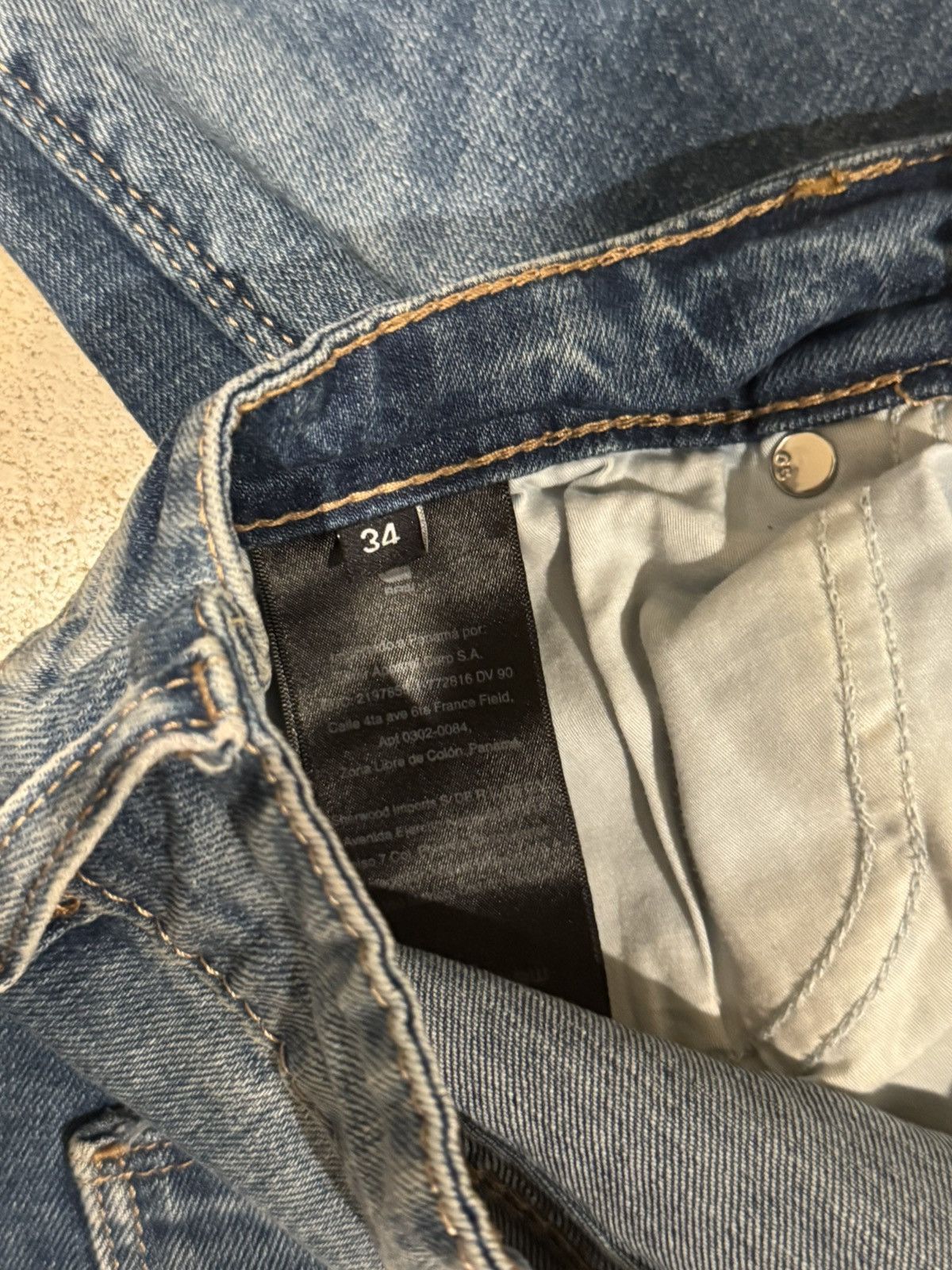 G-Star × Vintage Gstar denim Size US 33 - 3 Thumbnail