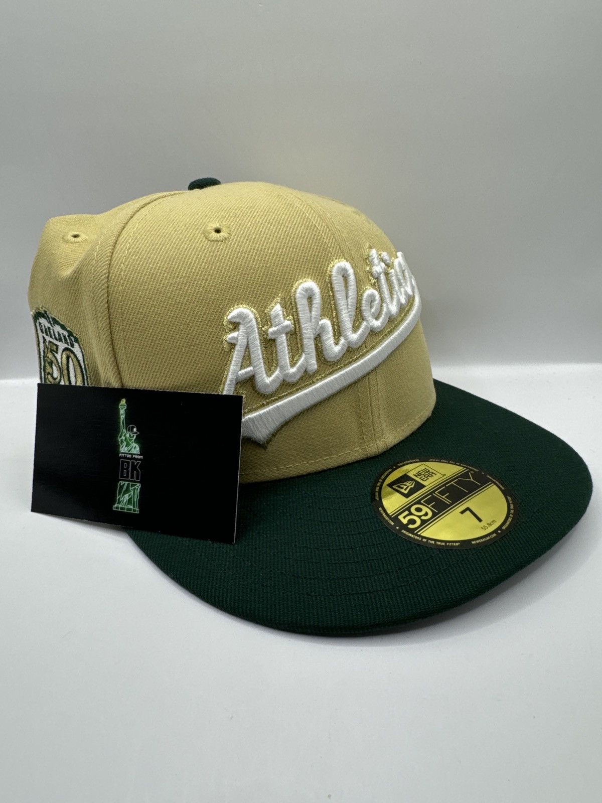 Hat Club × MyFitteds × New Era Topperzstore Oakland athletics script size 7 Size ONE SIZE - 1 Thumbnail