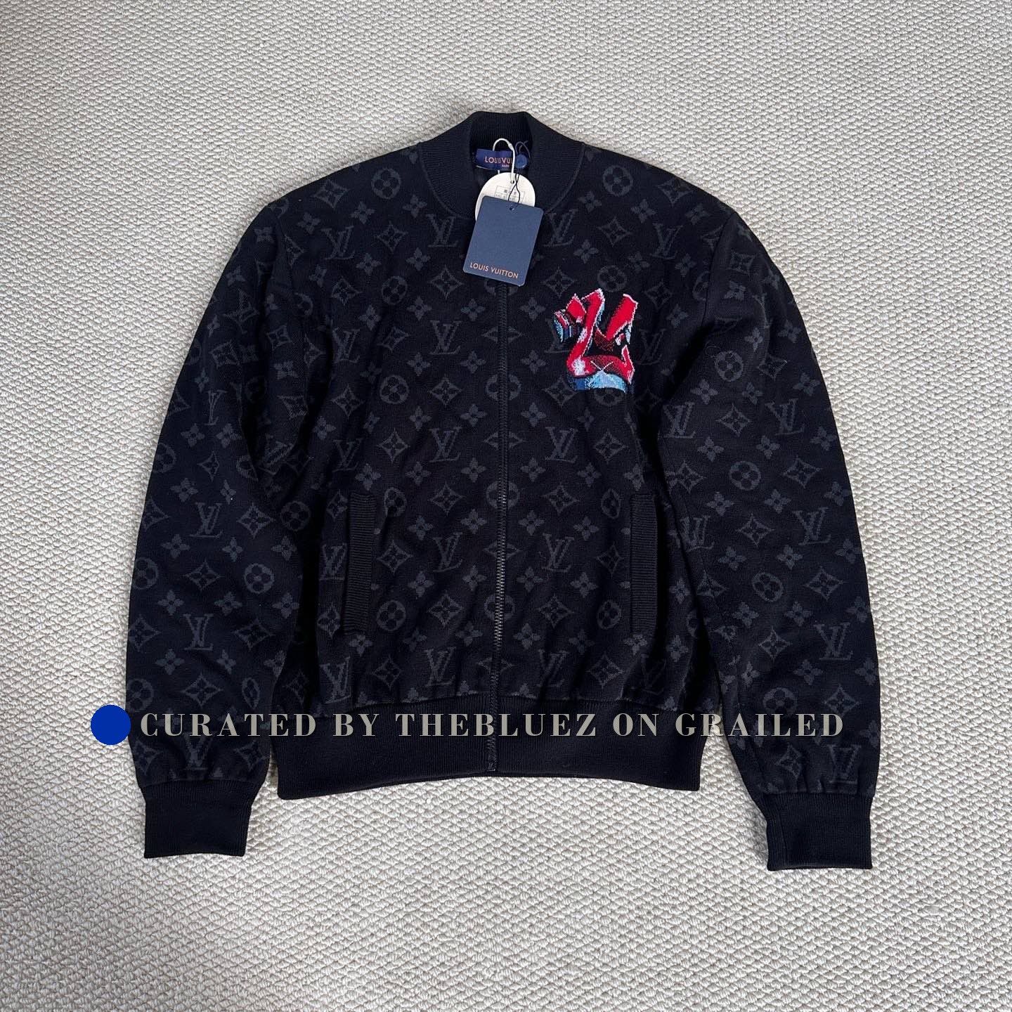 Louis Vuitton Louis Vuitton Monogram Knit Zip Jacket Size US S / EU 44-46 / 1 - 1 Thumbnail