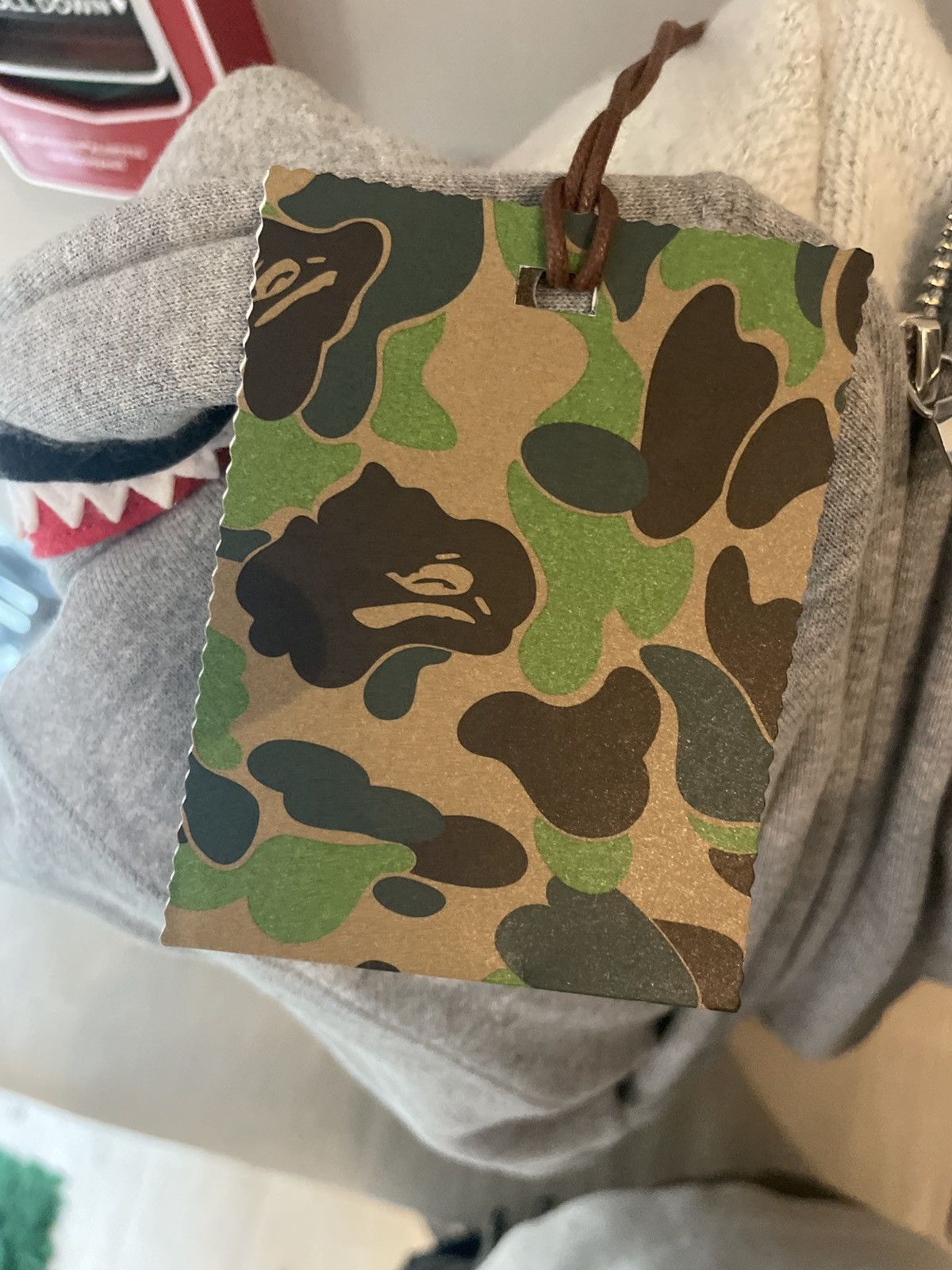Bape Bape Shark Full Zip WGM Hoodie Grey S Size US S / EU 44-46 / 1 - 11 Thumbnail