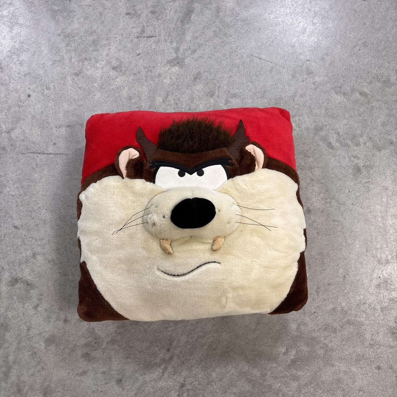 Disney Vintage 1990s taz 3D face pillow Size ONE SIZE - 6 Thumbnail