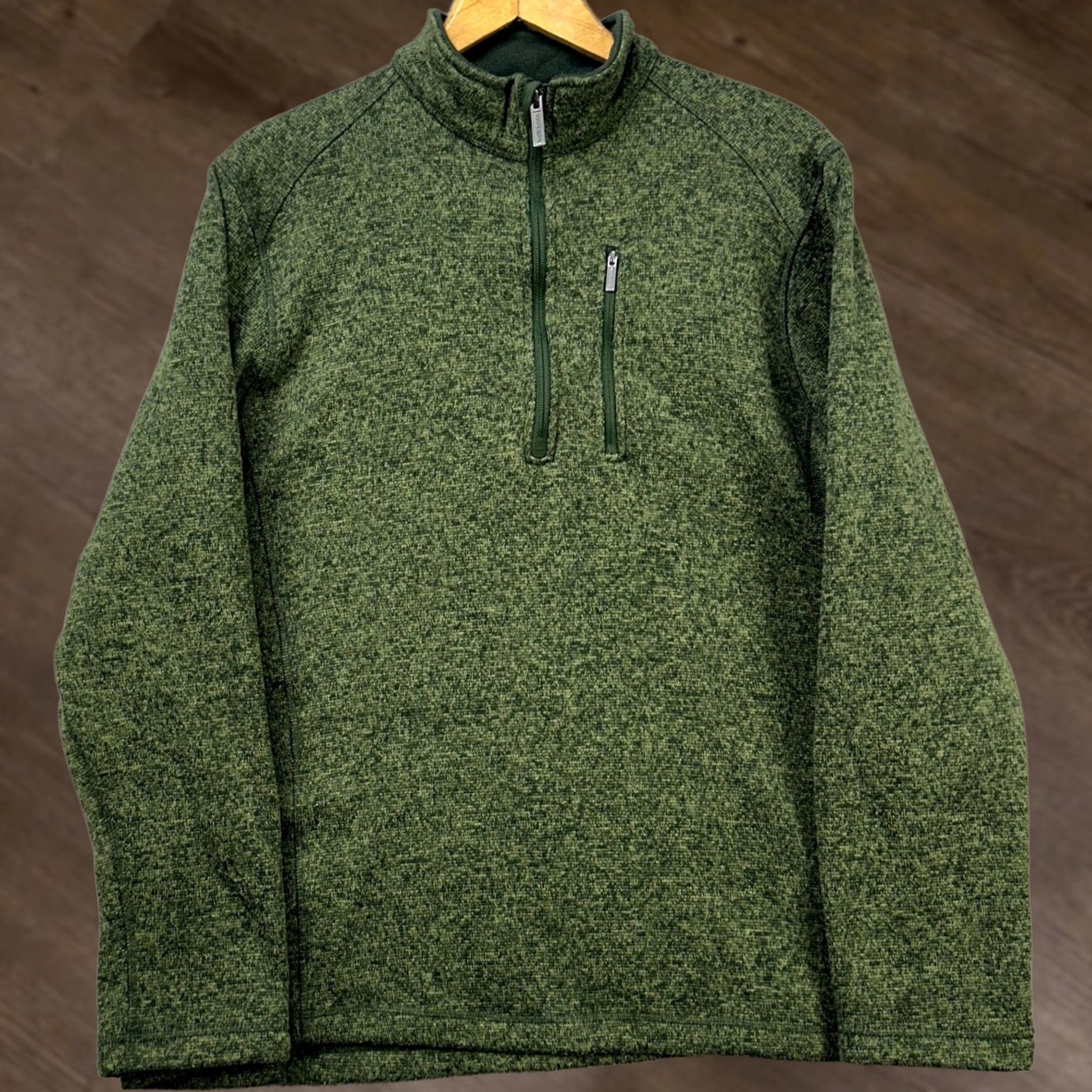 Vintage Woolrich Sweatshirt Pullover Mens 2XL Green Long Sleeve Pocket Mock Neck Shirt Size US XXL / EU 58 / 5 - 1 Thumbnail