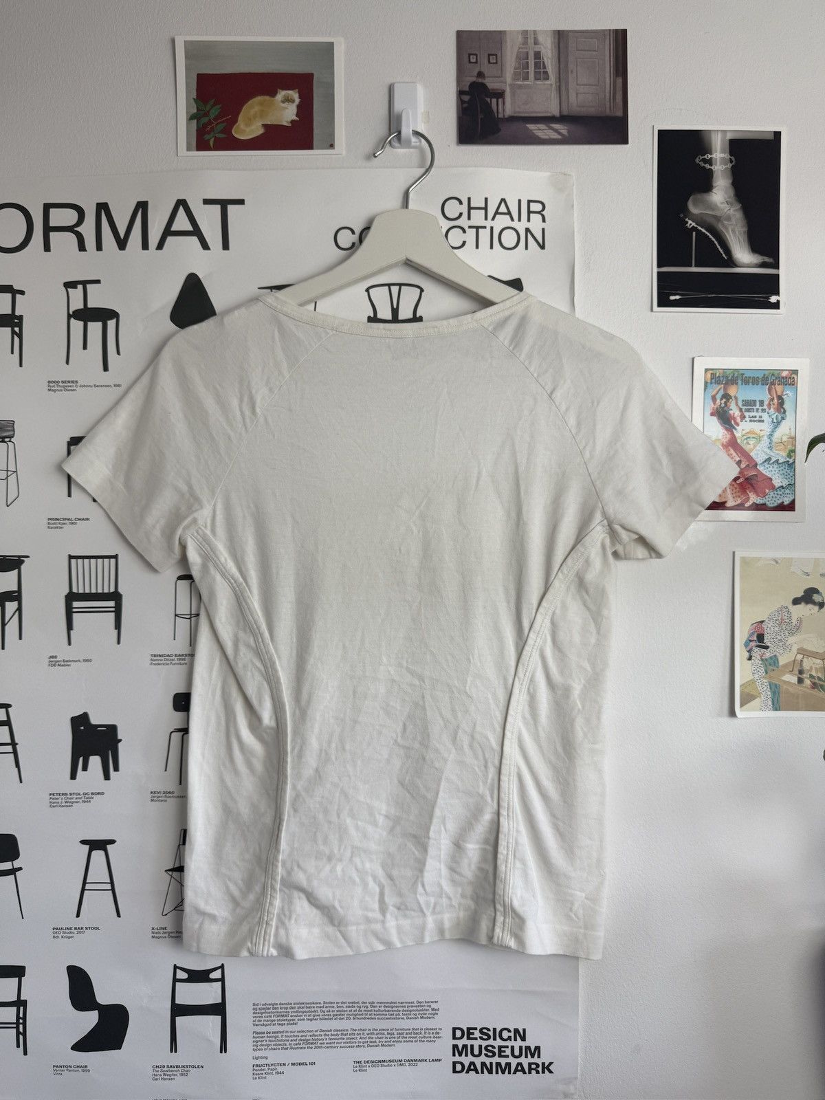 Jil Sander Jil Sander basic white t-shirt M designer luxury old money Size M / US 6-8 / IT 42-44 - 2 Thumbnail