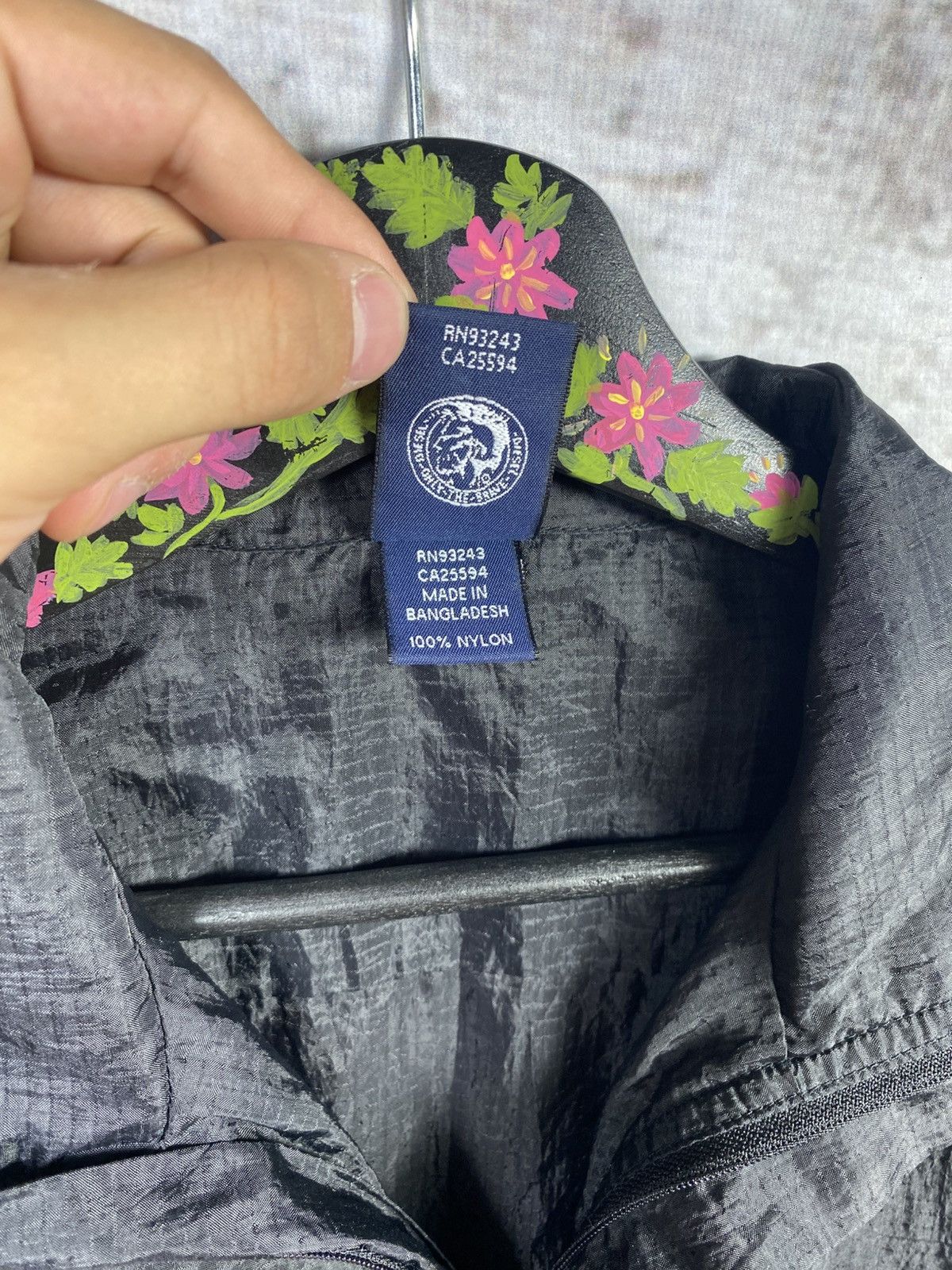 Diesel Diesel Vintage Y2k Zip Nylon Shirt Pocket Opium Overshirt M Size US M / EU 48-50 / 2 - 3 Thumbnail
