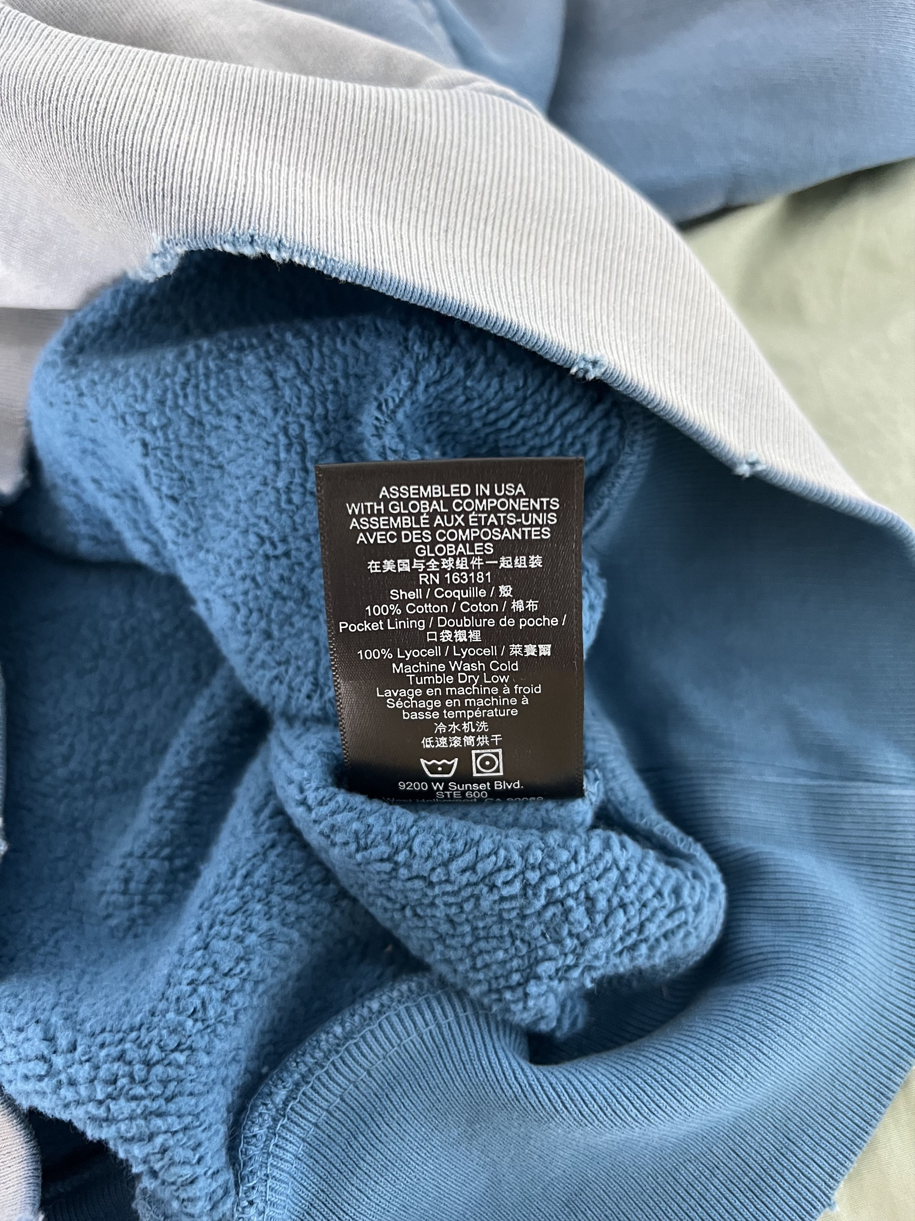 Lamborghini × Rhude Rhude Automobili Lamborghini Extended Rib Sweatshirt Size US M / EU 48-50 / 2 - 9 Thumbnail