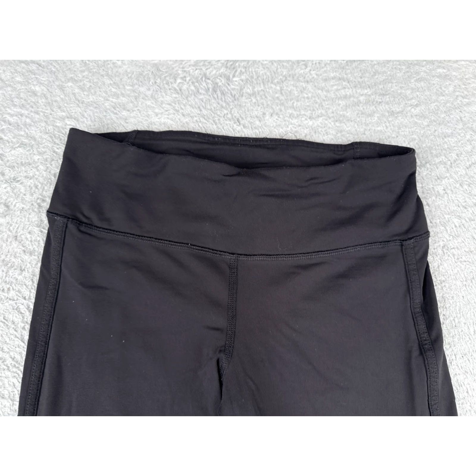 Lululemon Lululemon Pants Womens 4 Black Ruched Leg Zipper Pocket Gym Workout Fitness Activewear Women Pants Size 27" / US 4 / IT 40 - 4 Thumbnail
