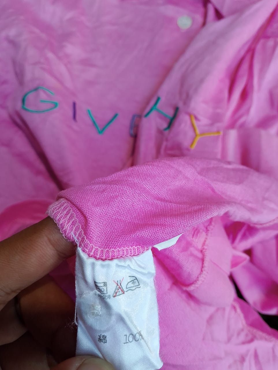 Givenchy × Vintage Vintage polo shirt givenchy croped Size S / US 4 / IT 40 - 3 Thumbnail