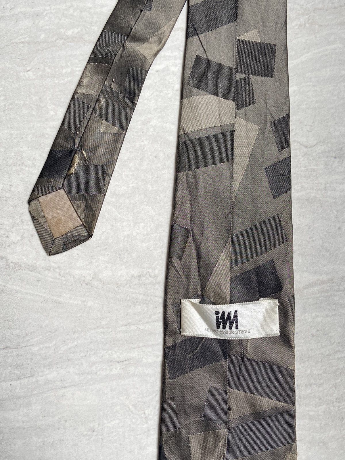 Issey Miyake IM MIYAKE DESIGN STUDIO Tie Size ONE SIZE - 3 Thumbnail
