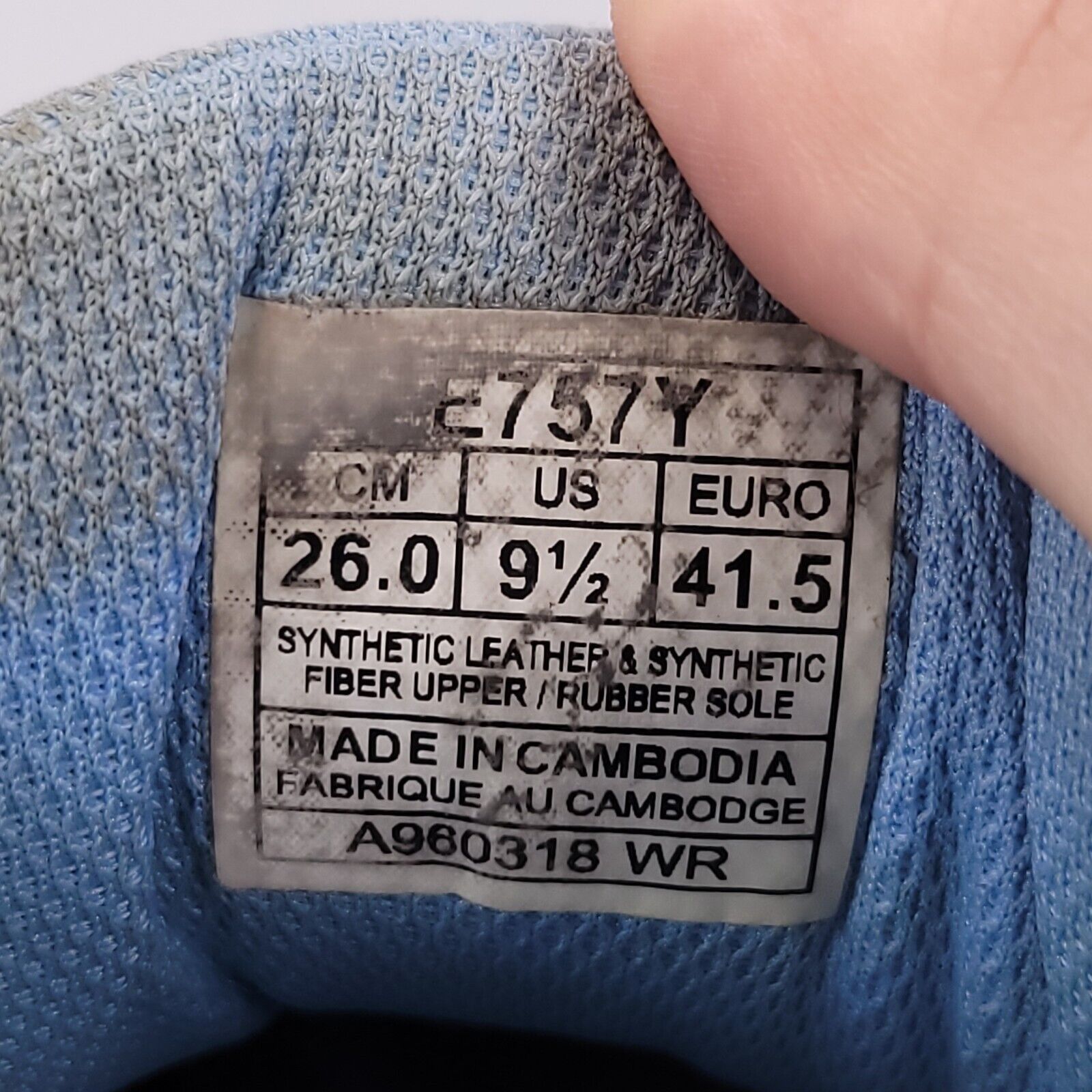 Asics Asics Gel-Dedicate 5 Athletic Shoes Womens Size 9.5 E757Y Size US 9.5 / IT 39.5 - 9 Thumbnail