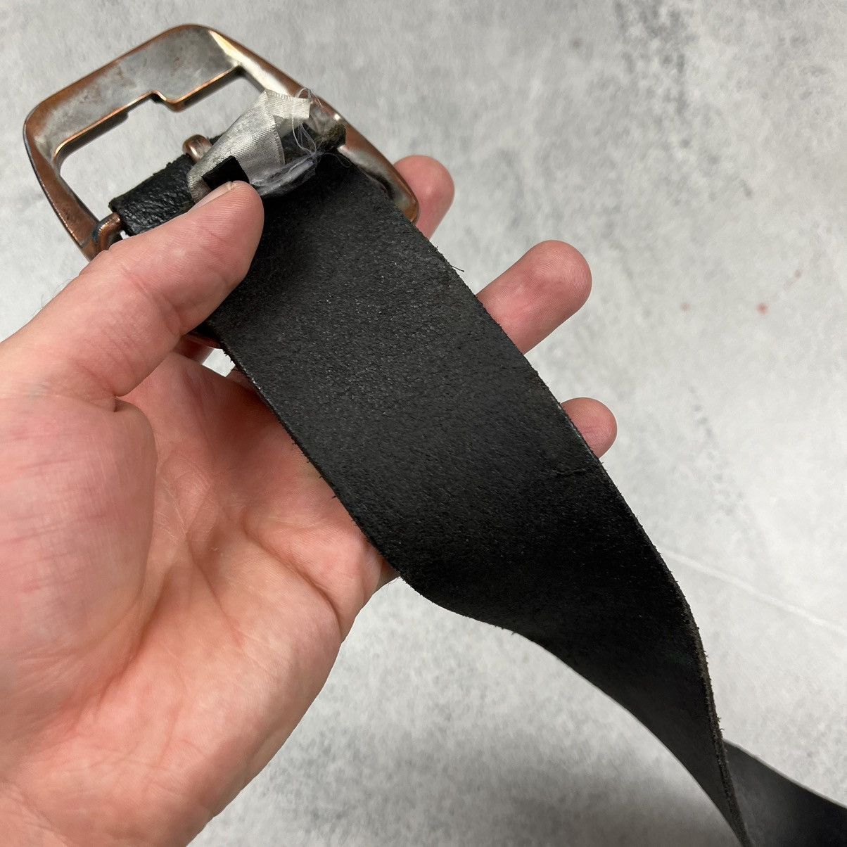 G-Star × Leather Vintage G Star Raw rhinestone leather belt Size ONE SIZE - 6 Thumbnail