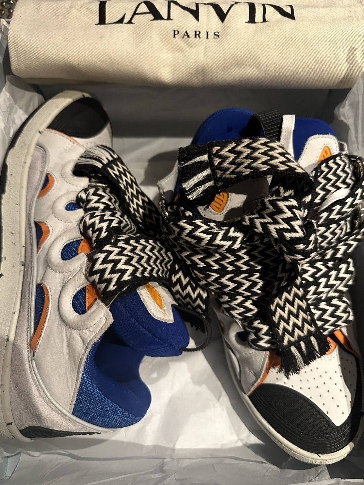 Lanvin Lanvin Curb Sneakers Size US 8.5 / EU 41-42 - 4 Thumbnail