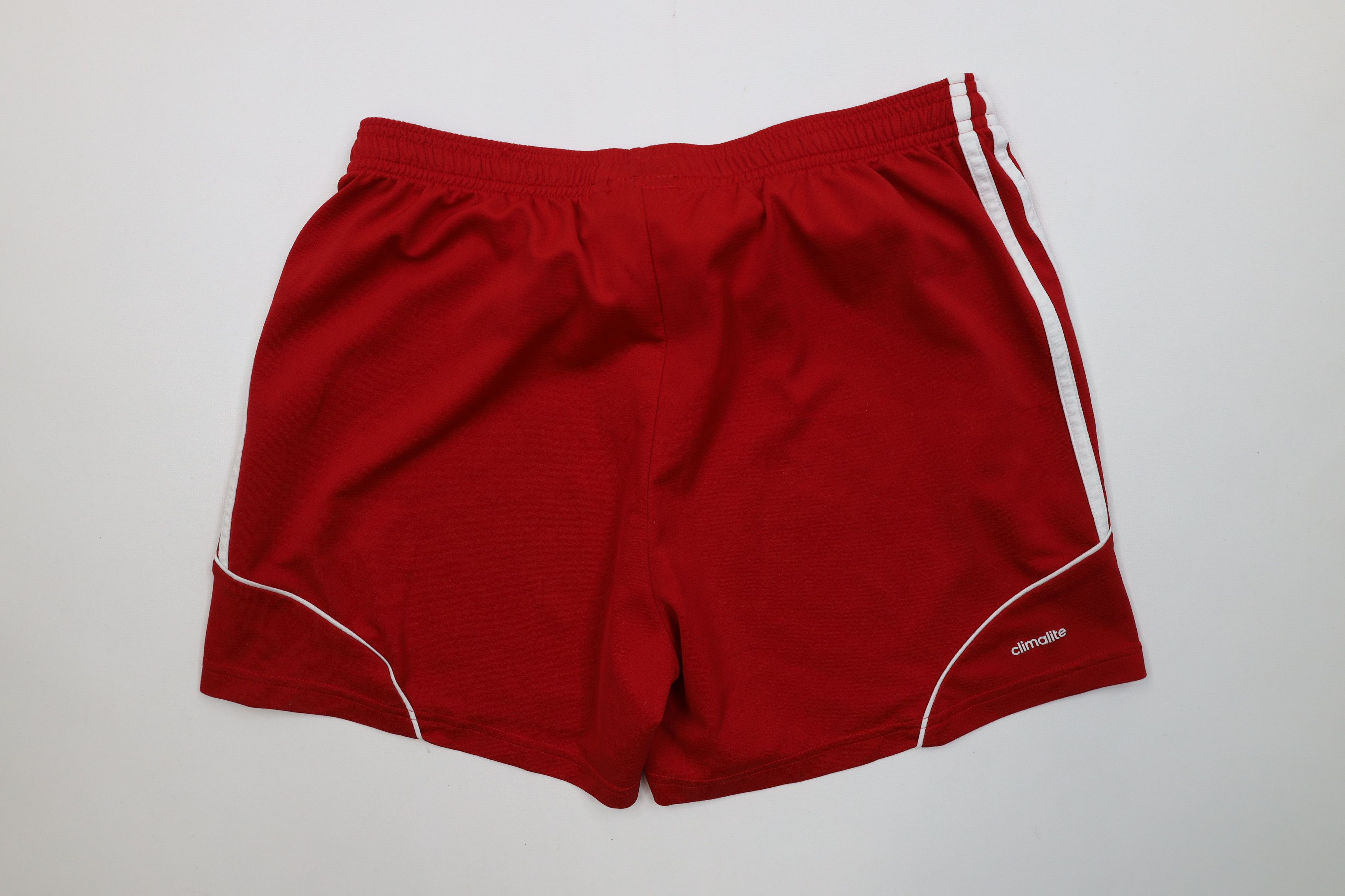 Adidas Vintage Y2K Adidas Striped Running Jogging Soccer Shorts Red Size US 30 / EU 46 - 8 Thumbnail