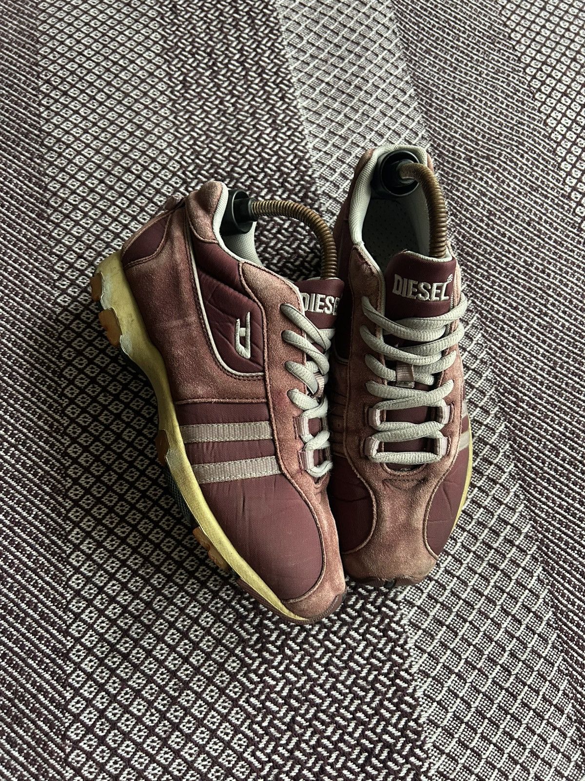 Diesel Vintage Diesel Footwear Low Top Shoes Streetwear Style Rare Size US 8.5 / IT 38.5 - 4 Thumbnail