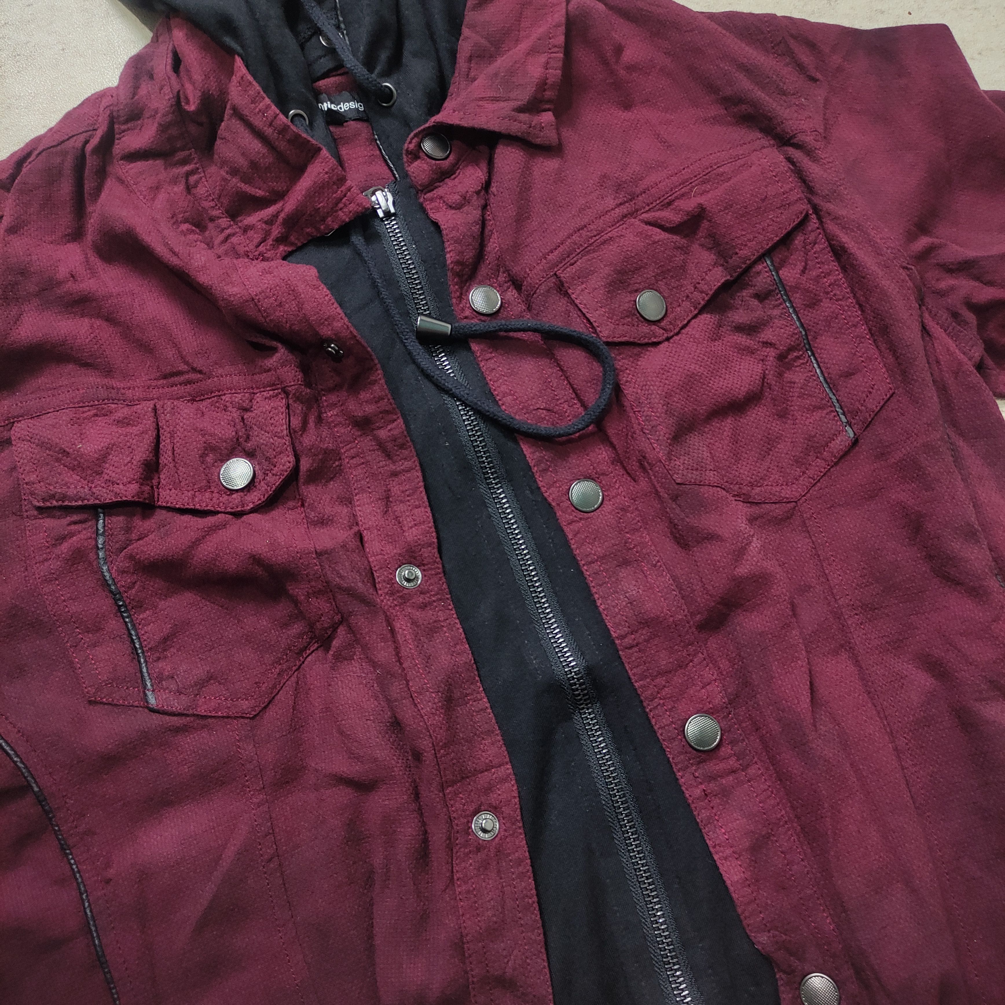 If Six Was Nine × KMRii × Le Grande Bleu (L.G.B.) Semantic Design Hoodie Shirt 2000s style Vkei Size US M / EU 48-50 / 2 - 14 Thumbnail
