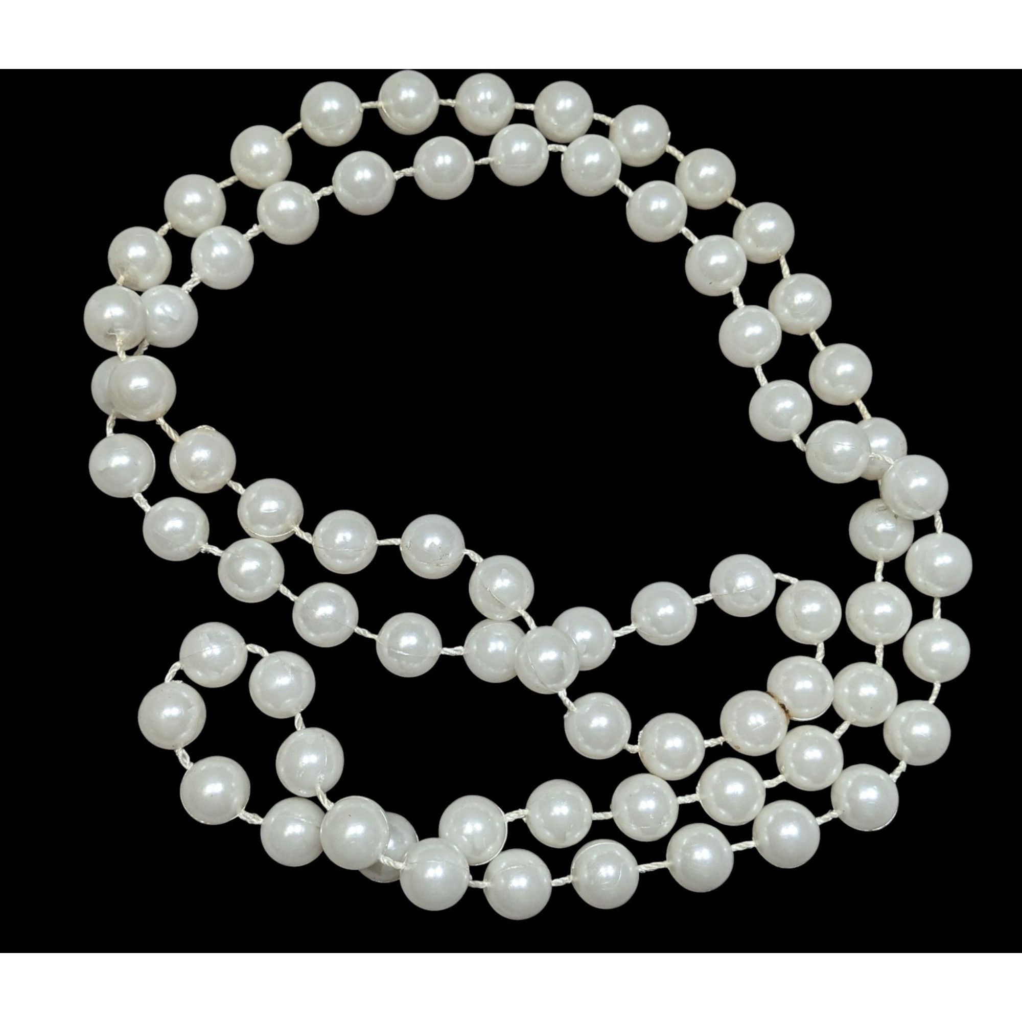 Other Elegant Glam Long Faux Pearl Necklace 46" Size ONE SIZE - 1 Thumbnail