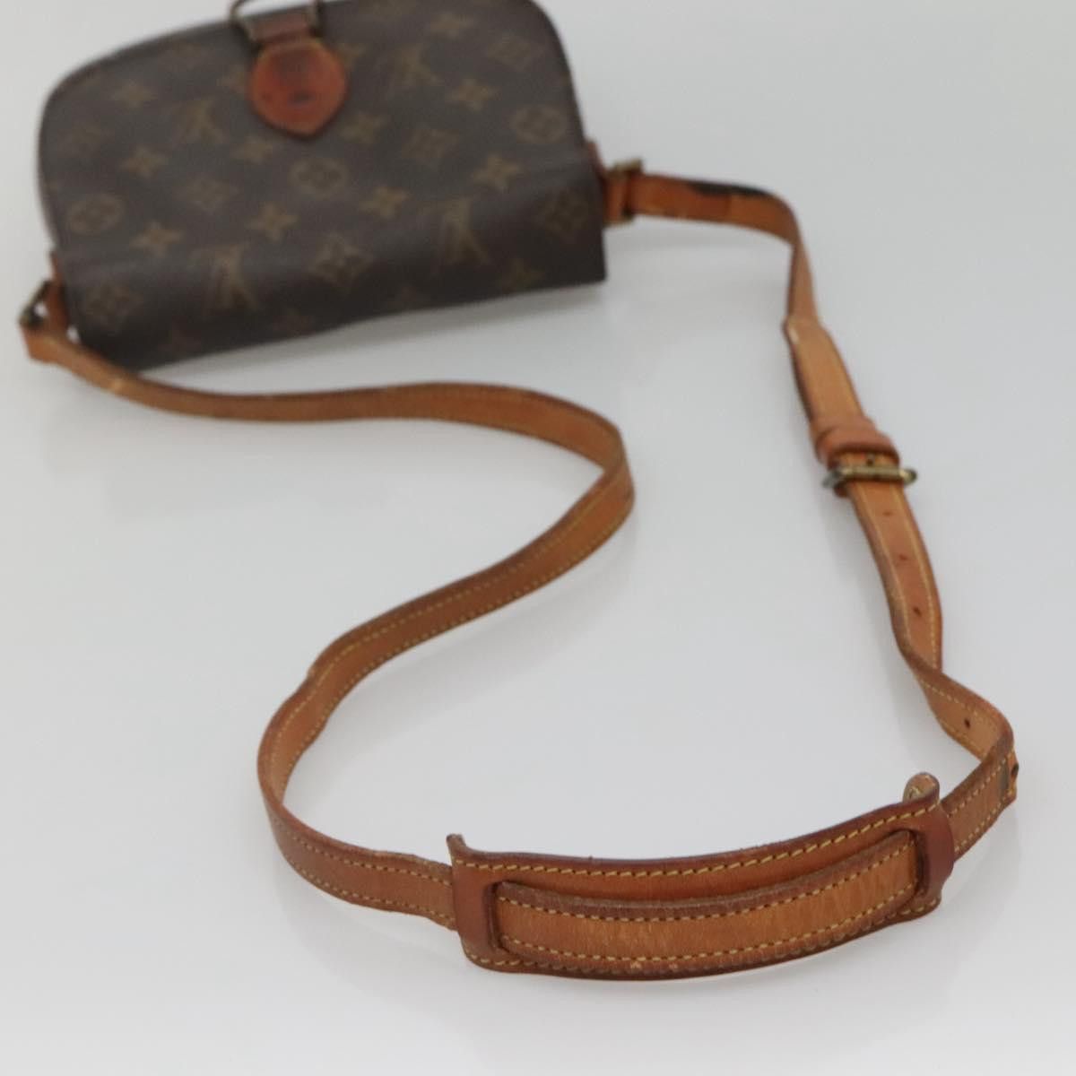 Louis Vuitton LOUIS VUITTON Monogram Saint Cloud MM Shoulder Bag M51243 Size ONE SIZE - 6 Thumbnail