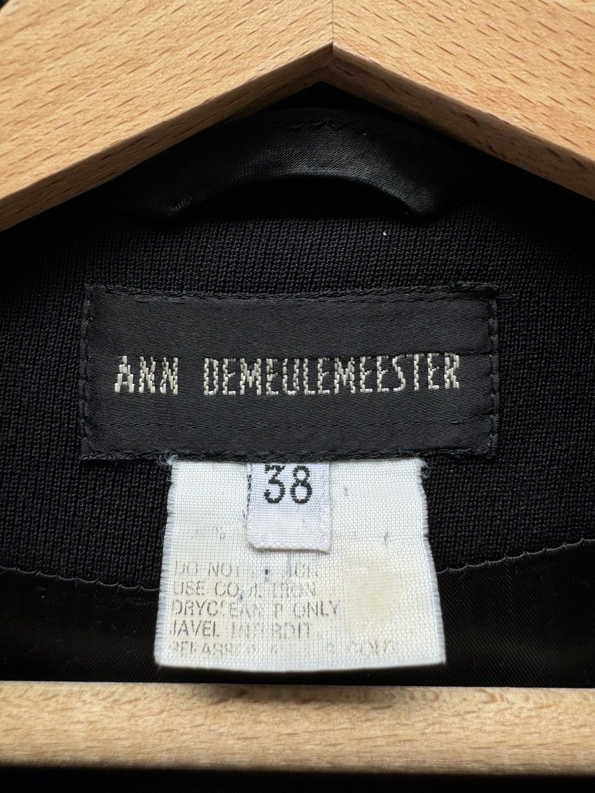 Ann Demeulemeester Ann Demeulemeester AW93 Floor Length Peak Lapel Coat Size XS / US 0-2 / IT 36-38 - 12 Thumbnail