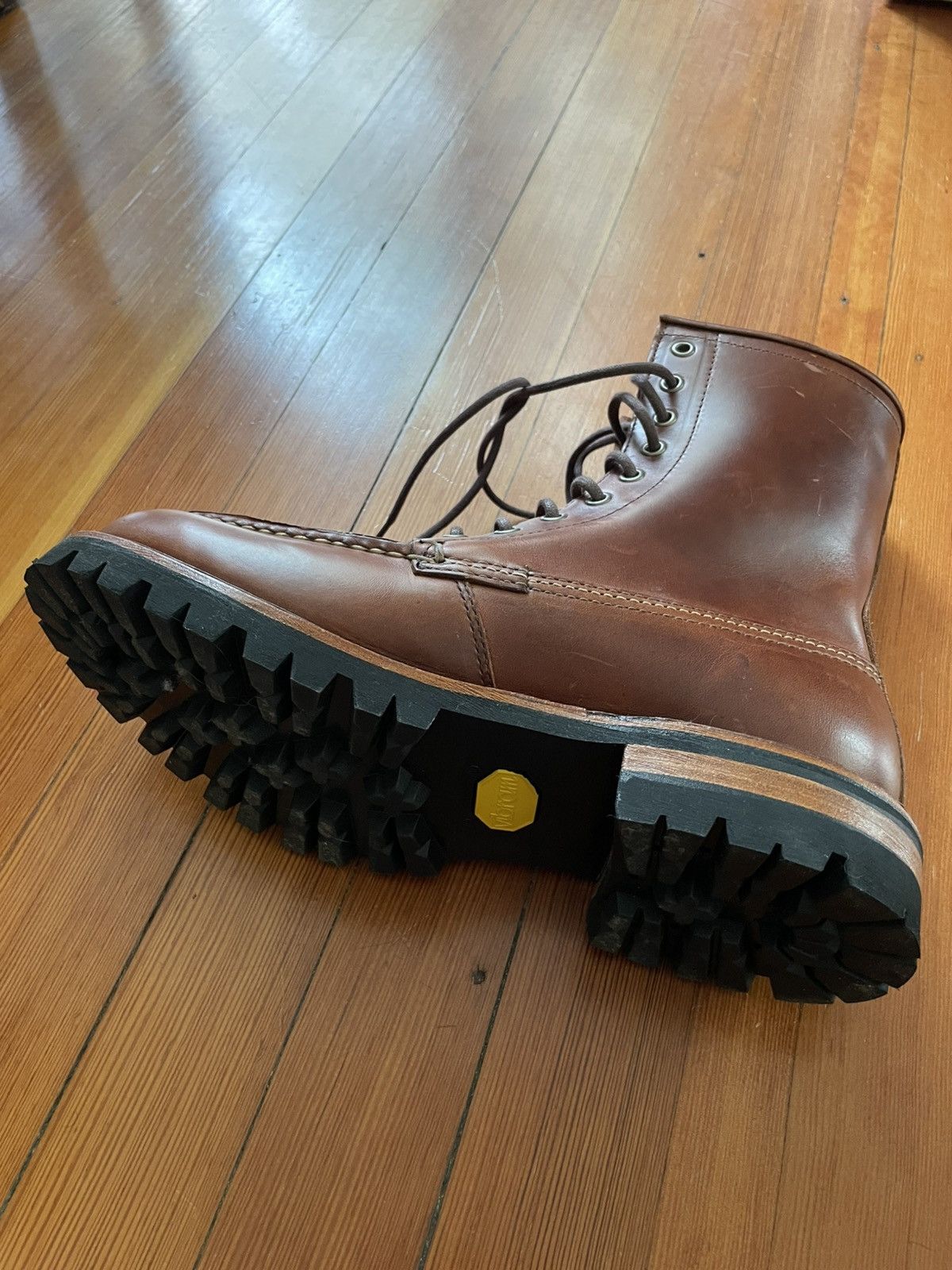 G.H. Bass & Co. G.H. Bass & Co. Scout Hi Lace Leather Boots Size US 10 / EU 43 - 3 Thumbnail