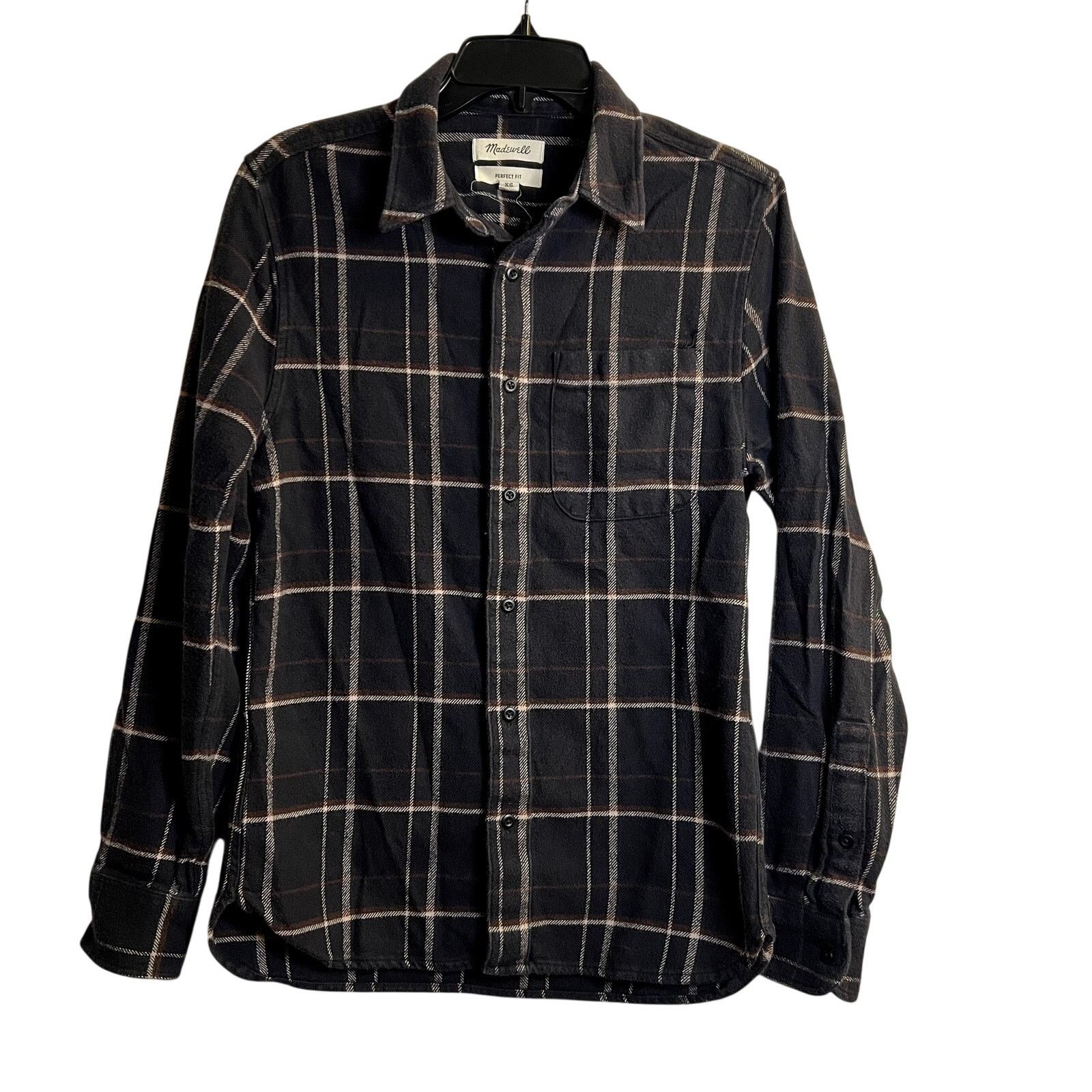 Madewell Madewell Perfect Fit plaid Flannel Button Shirt Cotton XS Size US XS / EU 42 / 0 - 1 Thumbnail