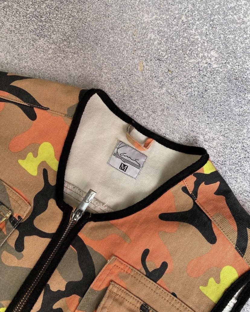 Karl Kani × Vintage Vintage Karl Kani Camo vest rare Size US M / EU 48-50 / 2 - 3 Thumbnail
