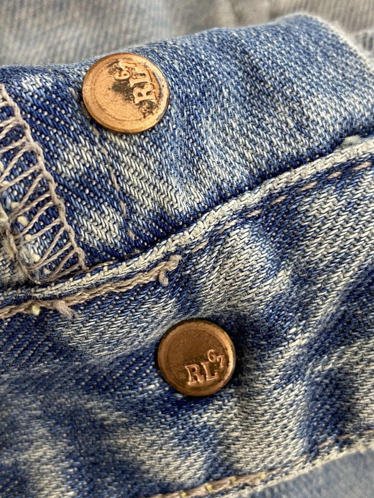 Ralph Lauren Ralph Lauren Bush Pants Distress Denim Size US 31 - 11 Thumbnail
