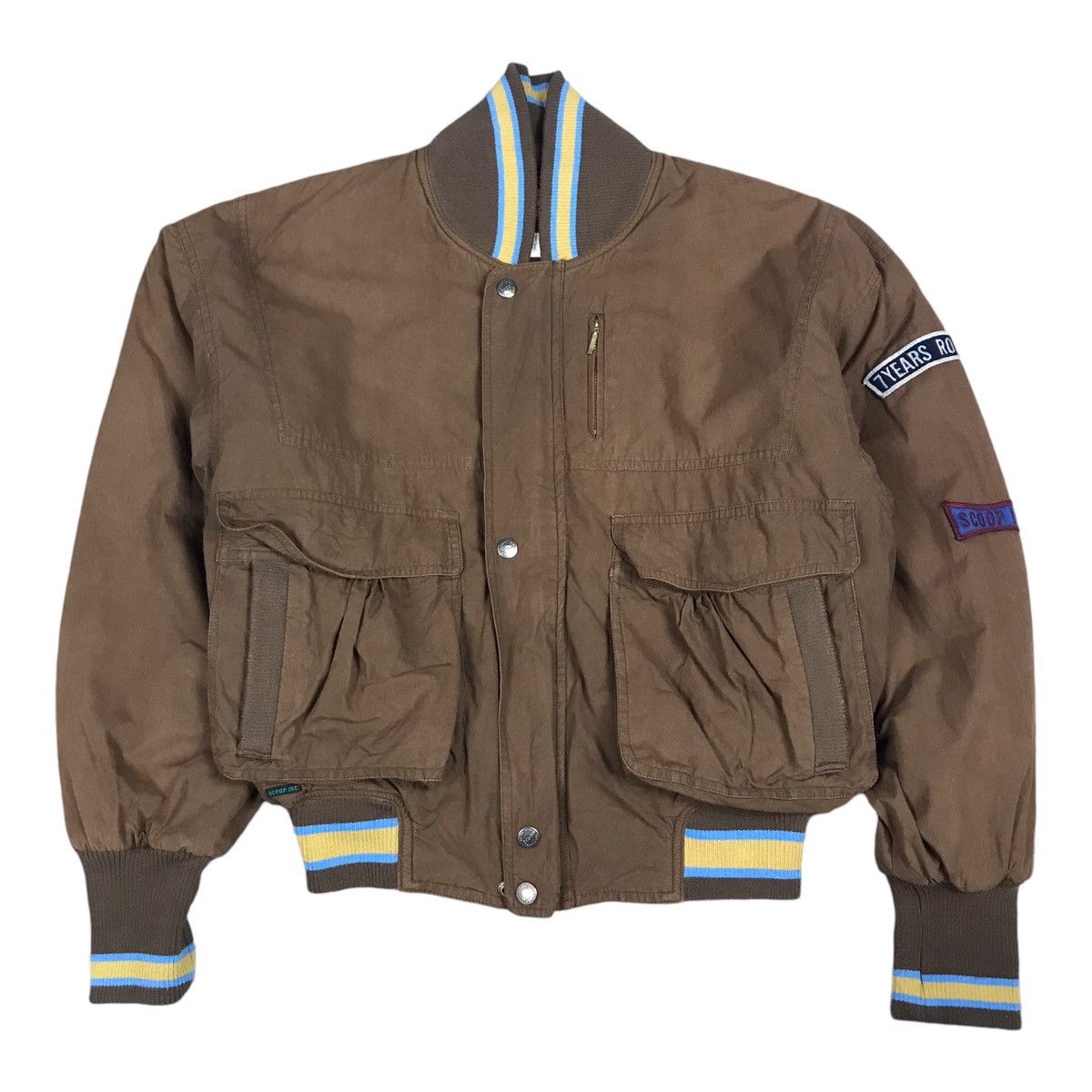 SCOOP SCOOP JAPAN BROWN BOMBER JACKET Size US M / EU 48-50 / 2 - 1 Thumbnail
