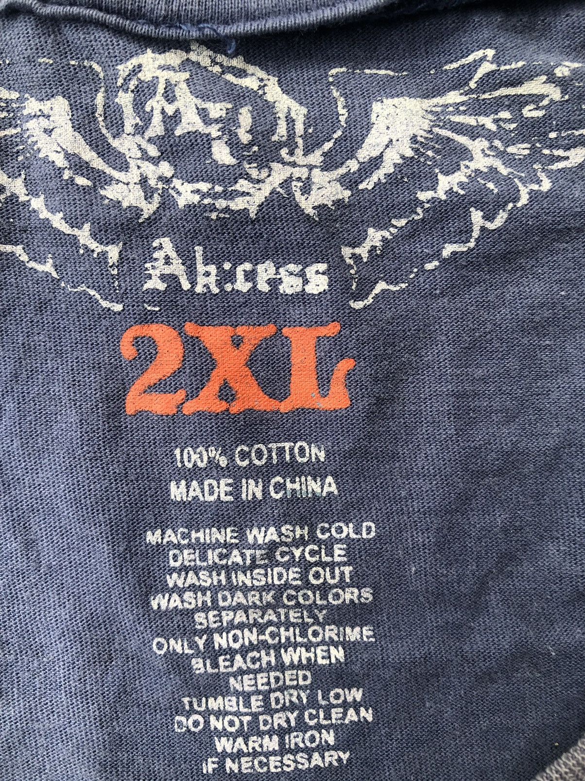Beauty Beast × If Six Was Nine × Vintage Fallen Soldiers Cross Poem Punk Seditionarie tshirt Size US XXL / EU 58 / 5 - 5 Thumbnail
