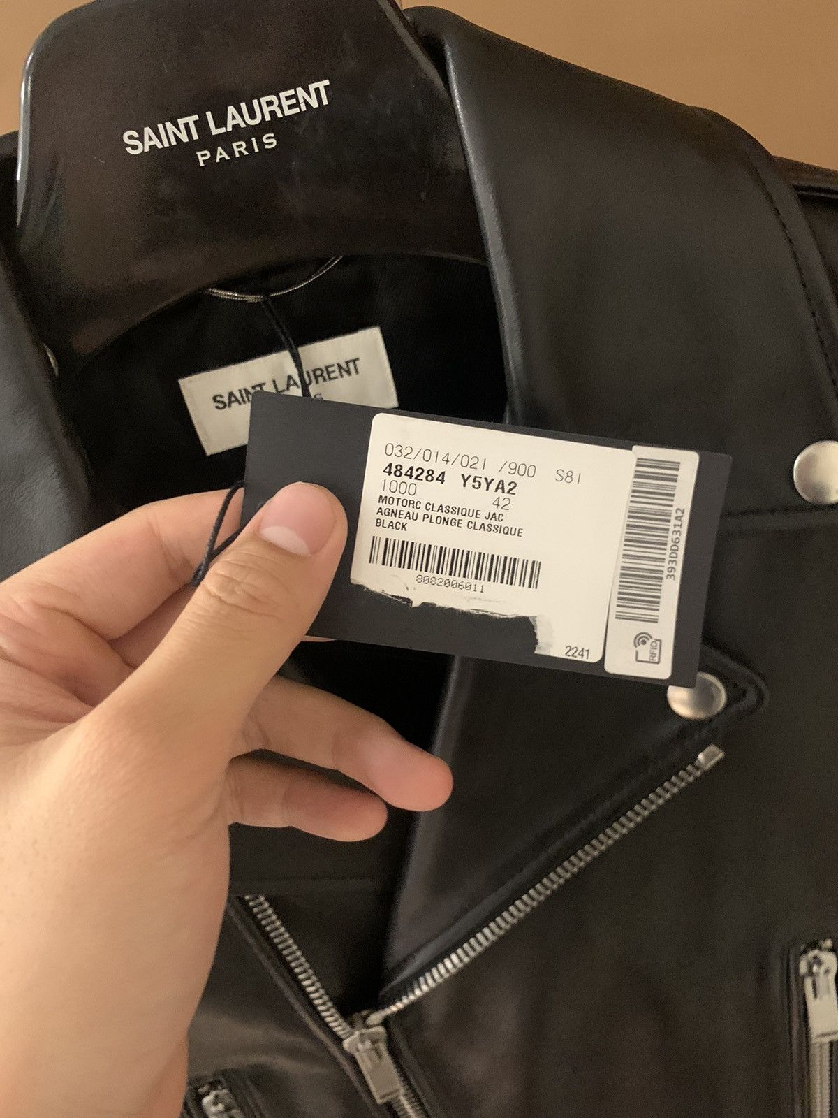 Saint Laurent Paris Saint Laurent 2018FW Lambskin L01 jacket Size US XS / EU 42 / 0 - 3 Thumbnail