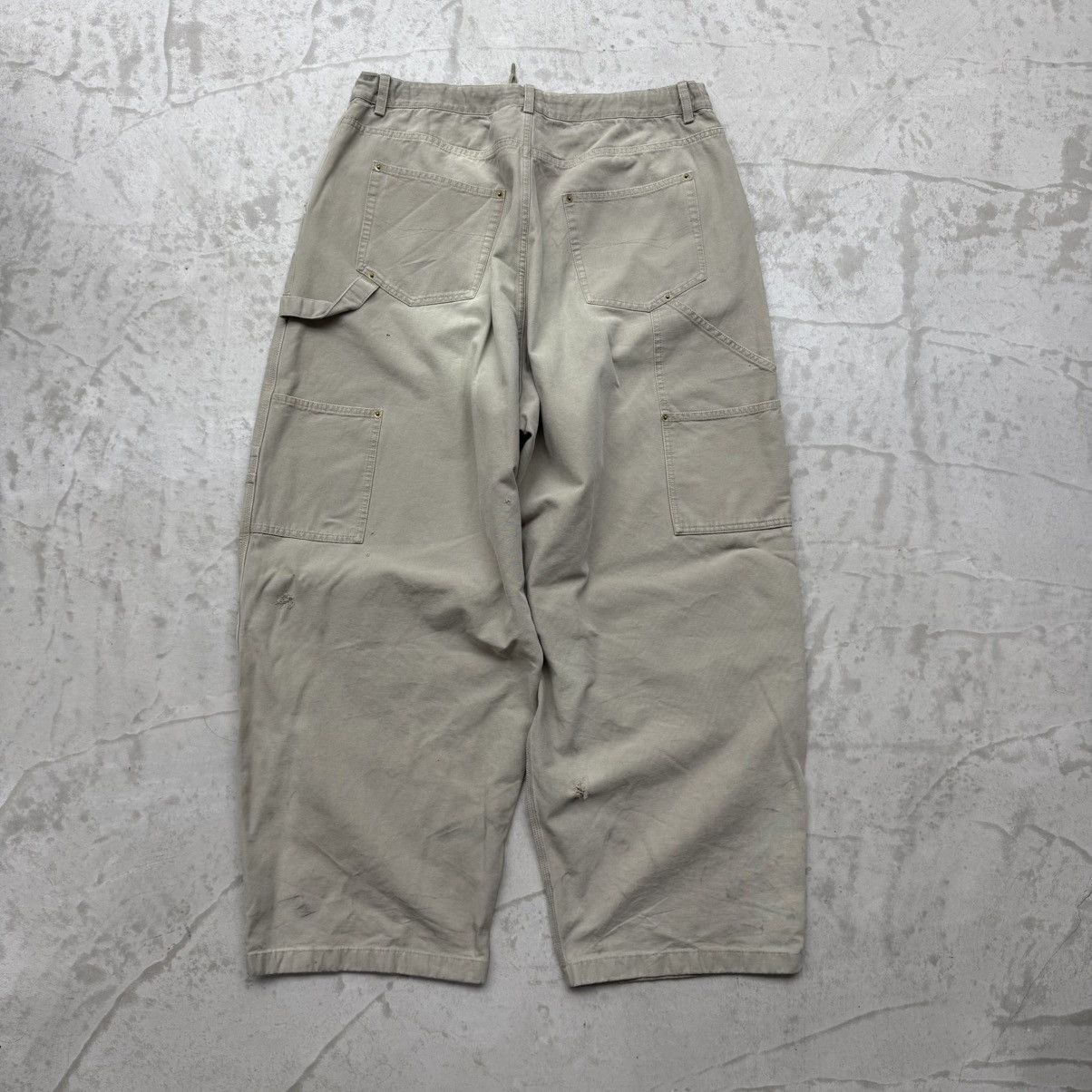 Balenciaga Balenciaga Distressed Lumberjack Work Pants Size US 32 / EU 48 - 2 Thumbnail