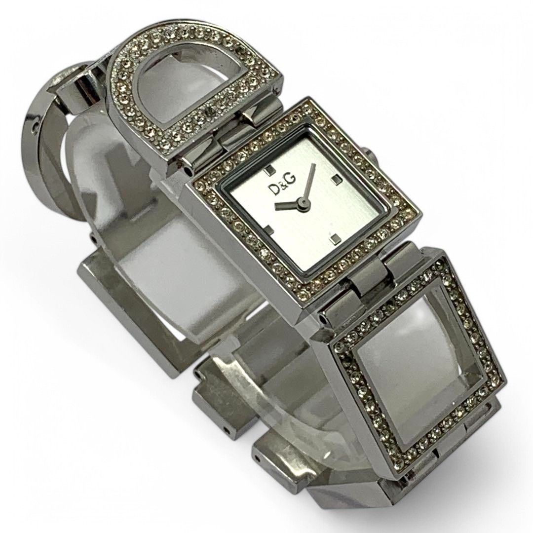 Dolce & Gabbana Dolce & Gabbana - Silver Ladies Vintage Quartz Watch White Size ONE SIZE - 4 Thumbnail