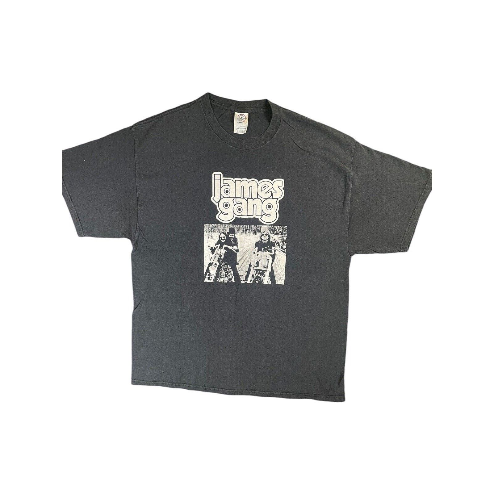 Vintage James Gang Rides Again 2006 Tour Shirt XL Faded Black Shirt Size US XL / EU 56 / 4 - 4 Thumbnail