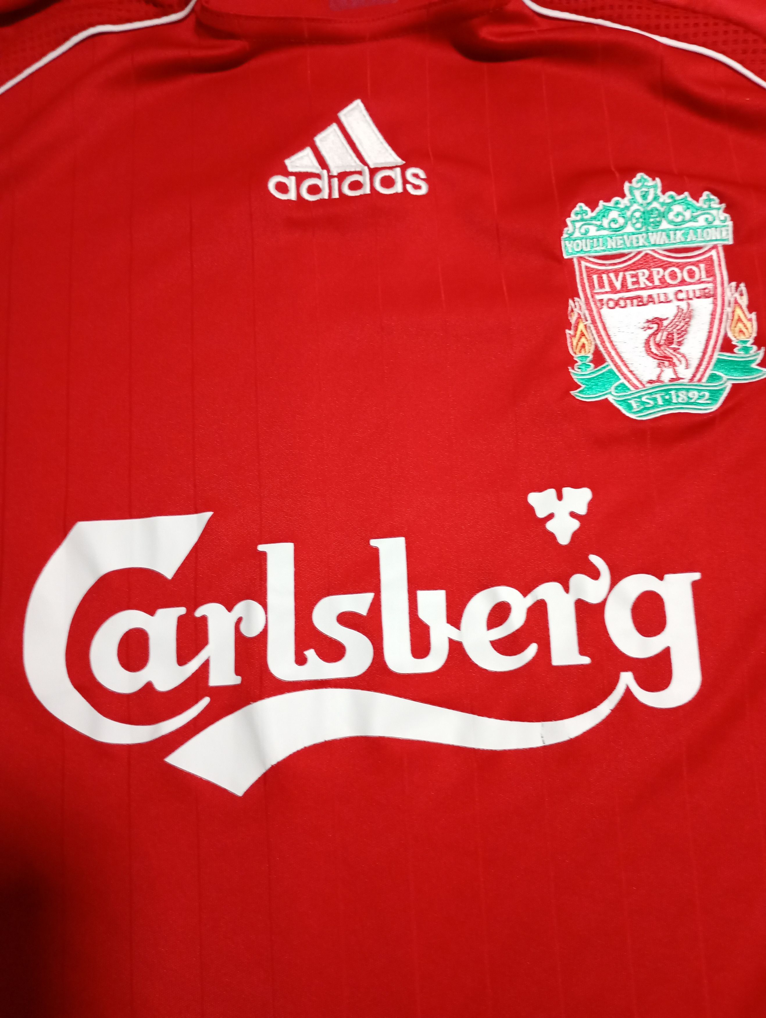 Adidas Adidas Liverpool FC Home Jersey 2007-2008 Size US S / EU 44-46 / 1 - 9 Thumbnail