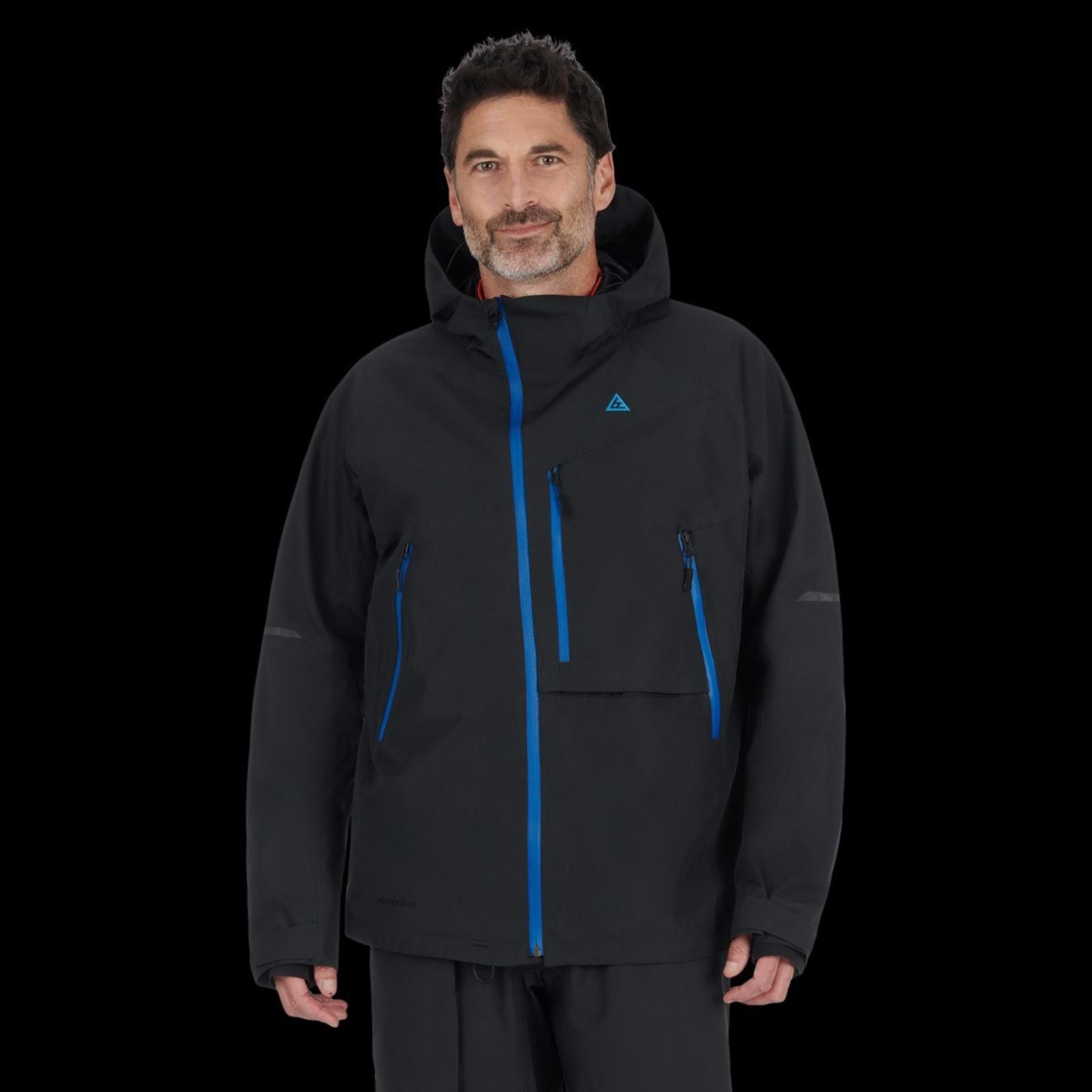 Ski-Doo Ski-Doo Men's BC Kona Jacket, Black, XL Size ONE SIZE - 3 Thumbnail