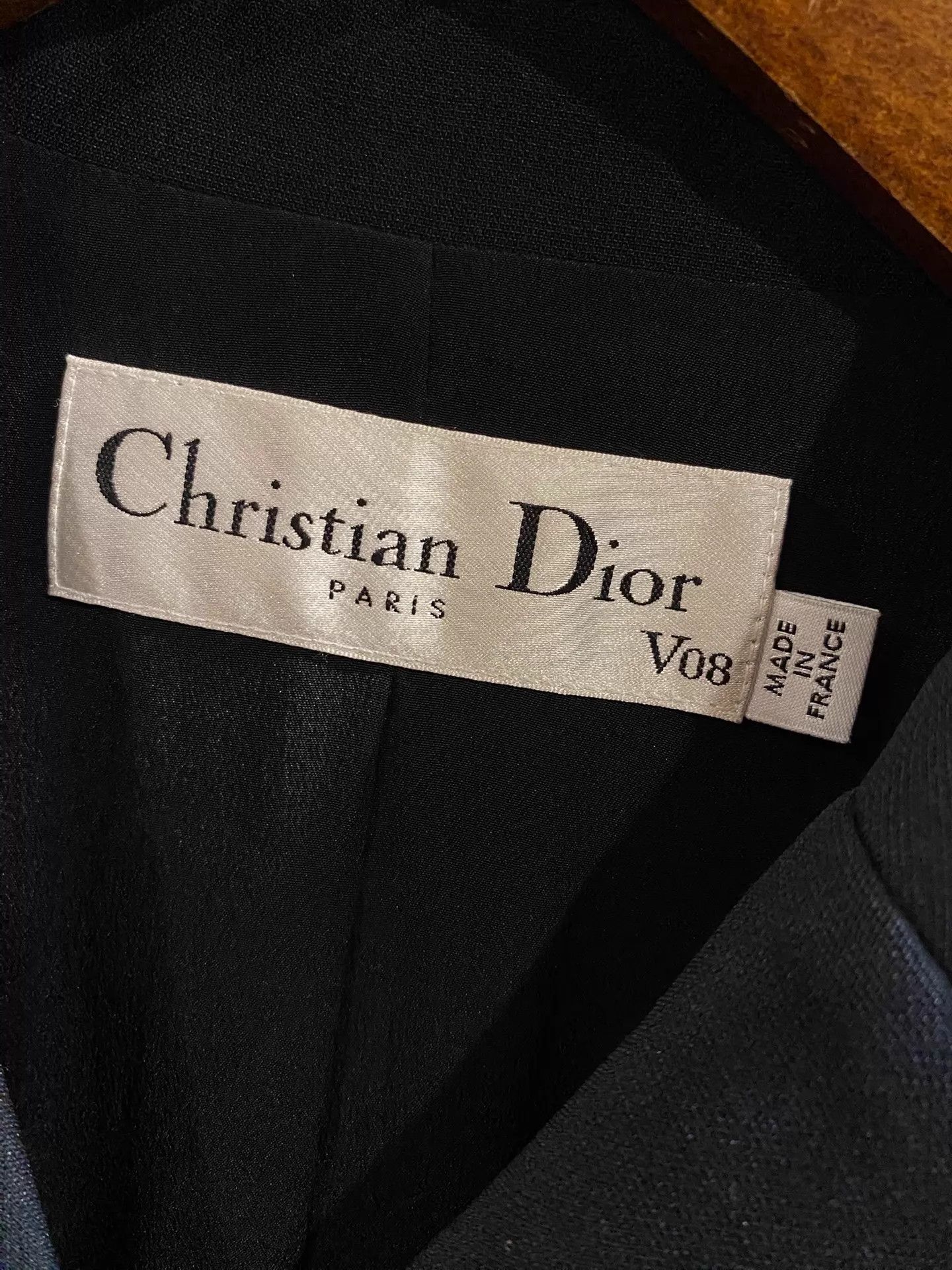 Dior Dior Runway Silk Wool Blend Jacket 36 Size XS / US 0-2 / IT 36-38 - 3 Thumbnail