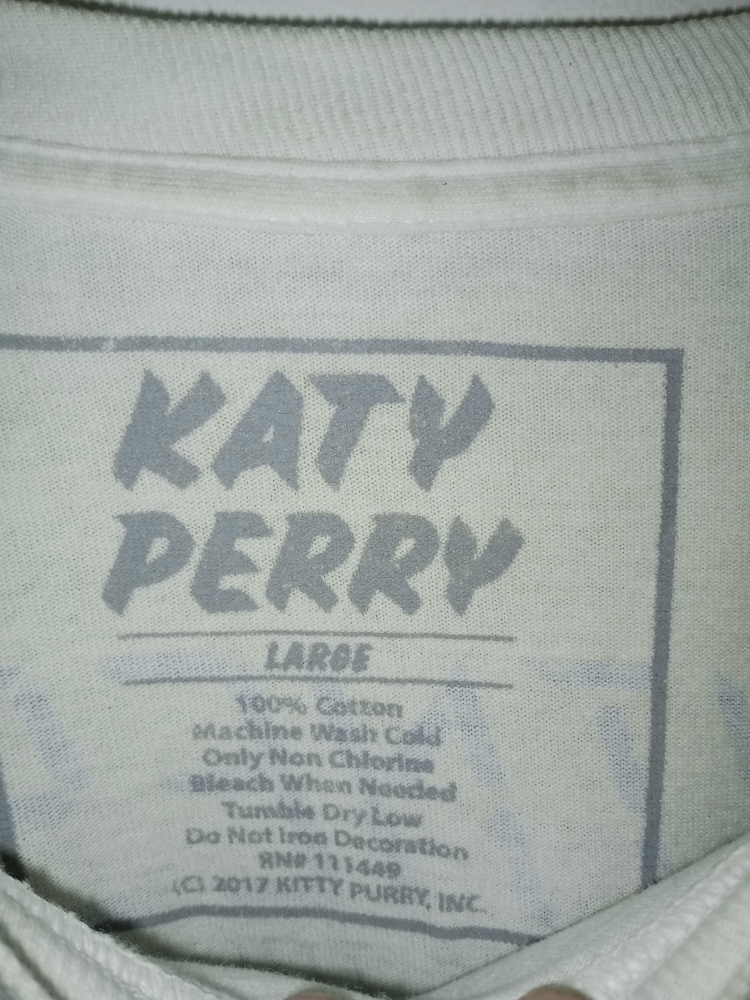 Band Tees × Vintage Vintage Katy Perry long Sleeve shirt Size US L / EU 52-54 / 3 - 3 Thumbnail