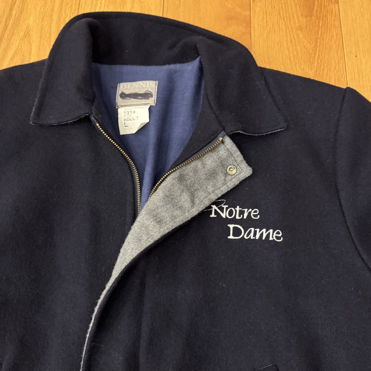 Other vintage-style navy Notre Dame University jacket Size US M / EU 48-50 / 2 - 2 Thumbnail