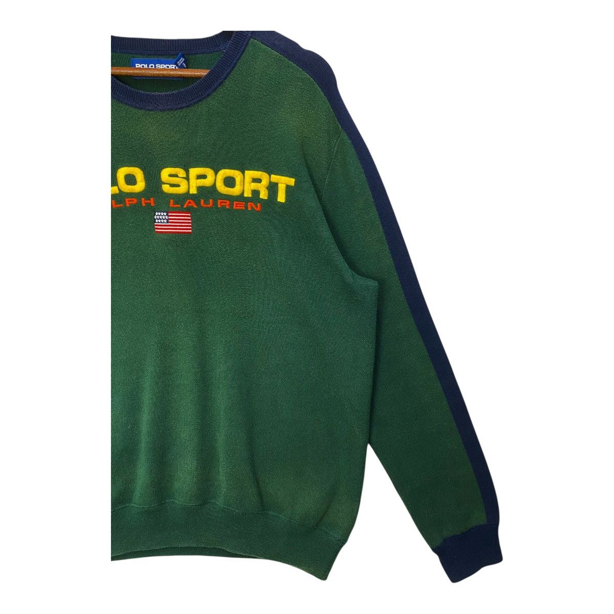 Polo Ralph Lauren Polo Sport Ralph Lauren Sweatshirt Spellout Embroidery Size US M / EU 48-50 / 2 - 4 Thumbnail