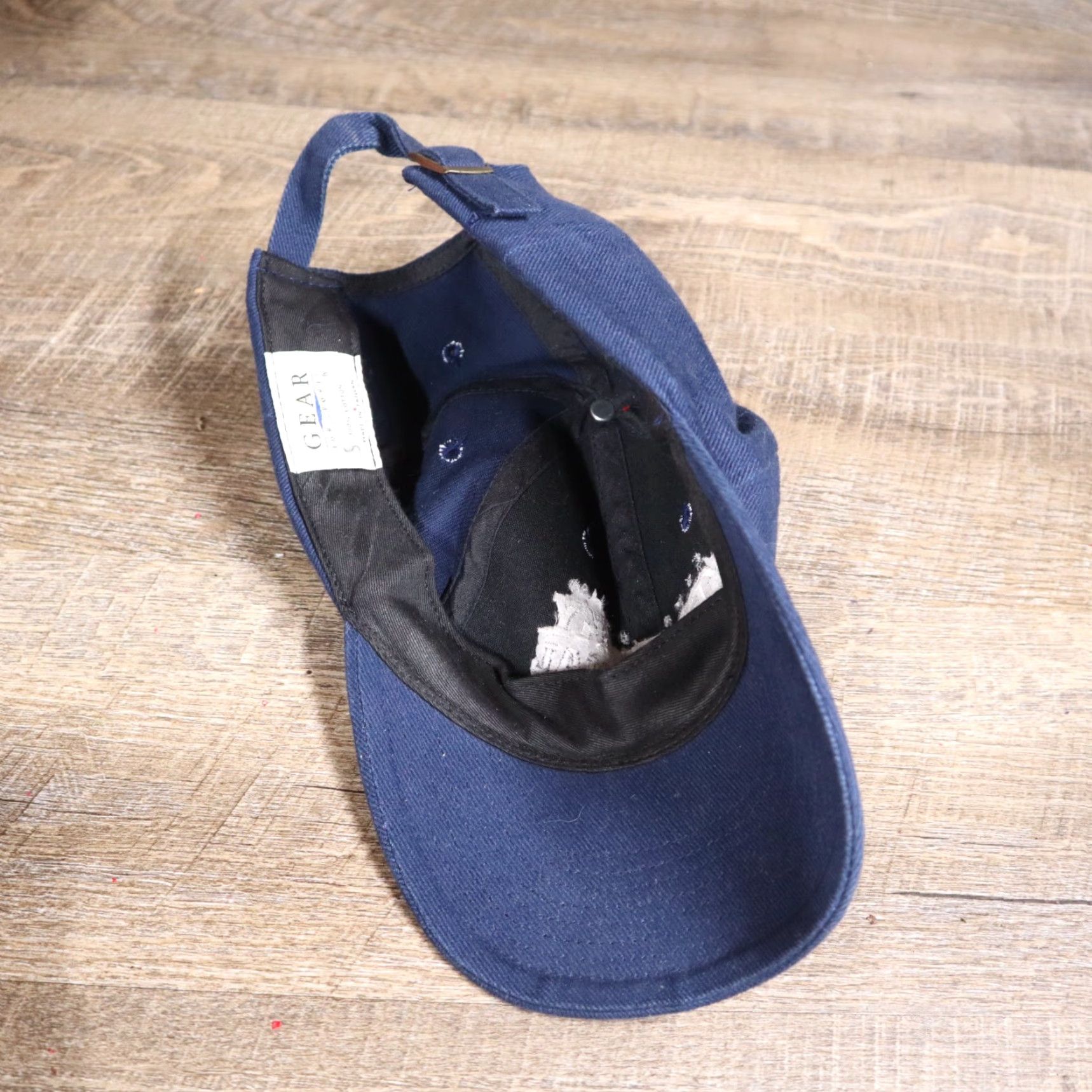 NCAA VINTAGE University Kentucky UK 1998 NCAA National Champions Basketball Cap Hat Blue Men's Adjustable Cotton Canvas Hat Size ONE SIZE - 6 Thumbnail
