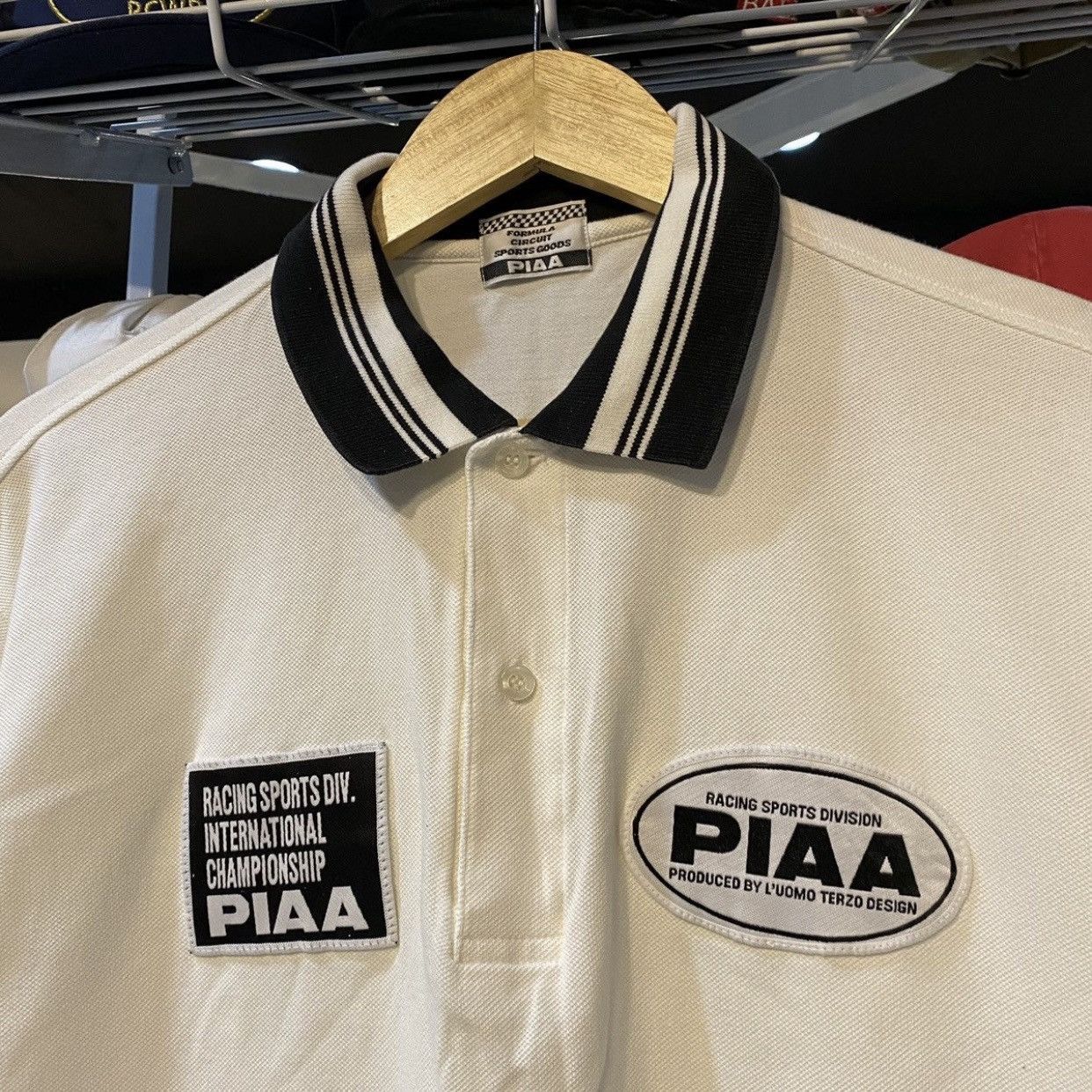 Sports Specialties Vintage PIAA F1 Grand Prix Racing Team Polo Shirt Size US L / EU 52-54 / 3 - 5 Thumbnail