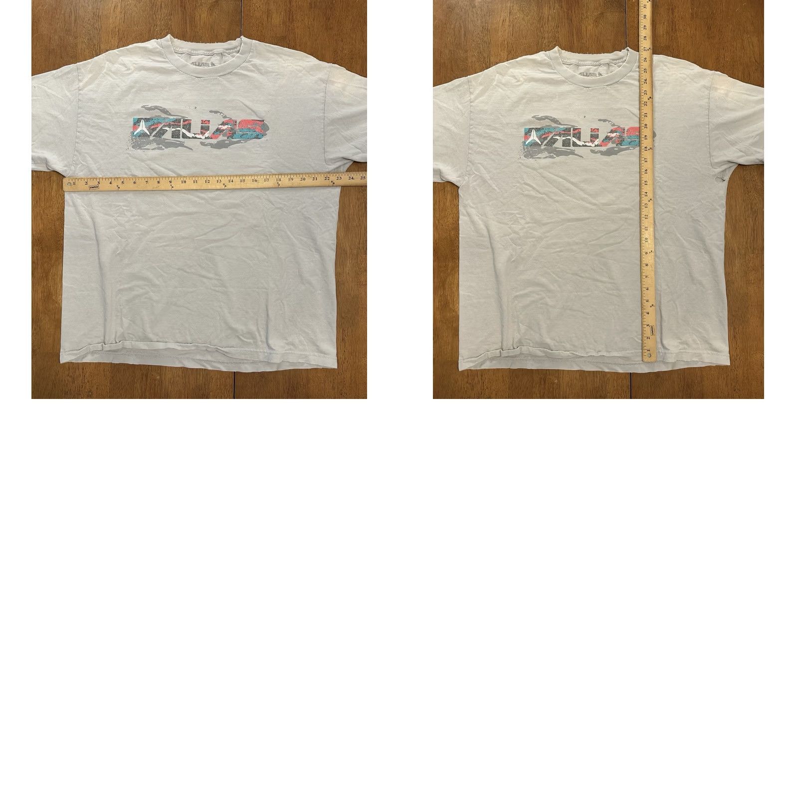 Vintage Alias T Shirt XL Skate Street Grunge Shirt Unisex Adults Beige 100% Cotton Beefy T Grunge Size US XL / EU 56 / 4 - 8 Thumbnail