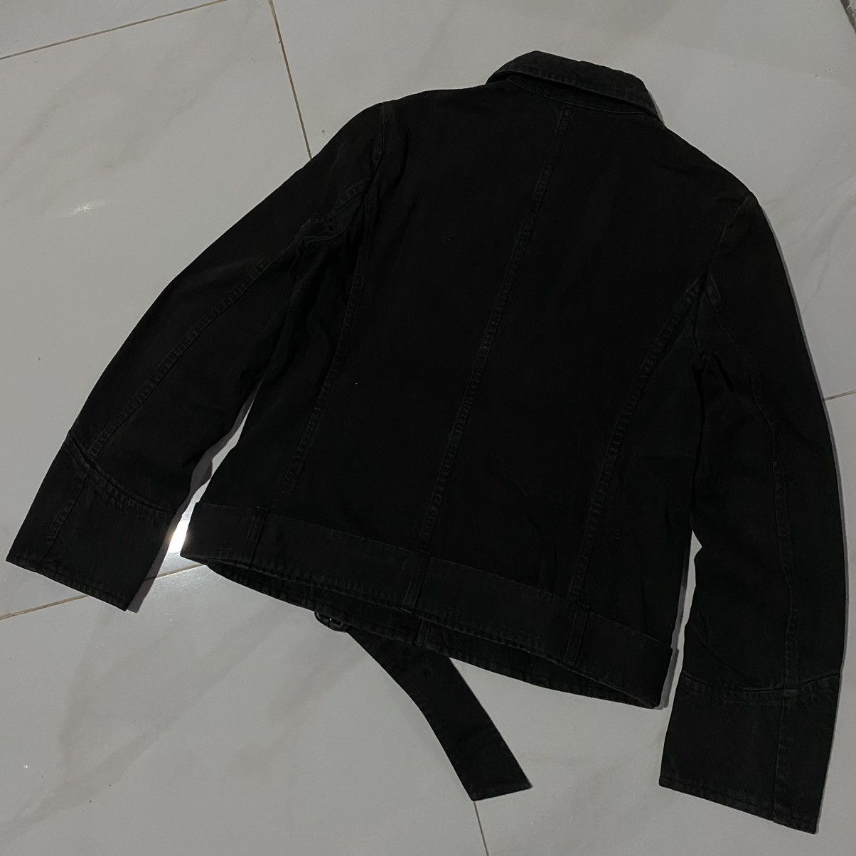 Issey Miyake × Sunao Kuwahara Sunaokuwahara Layered Biker Jacket Size M / US 6-8 / IT 42-44 - 2 Thumbnail