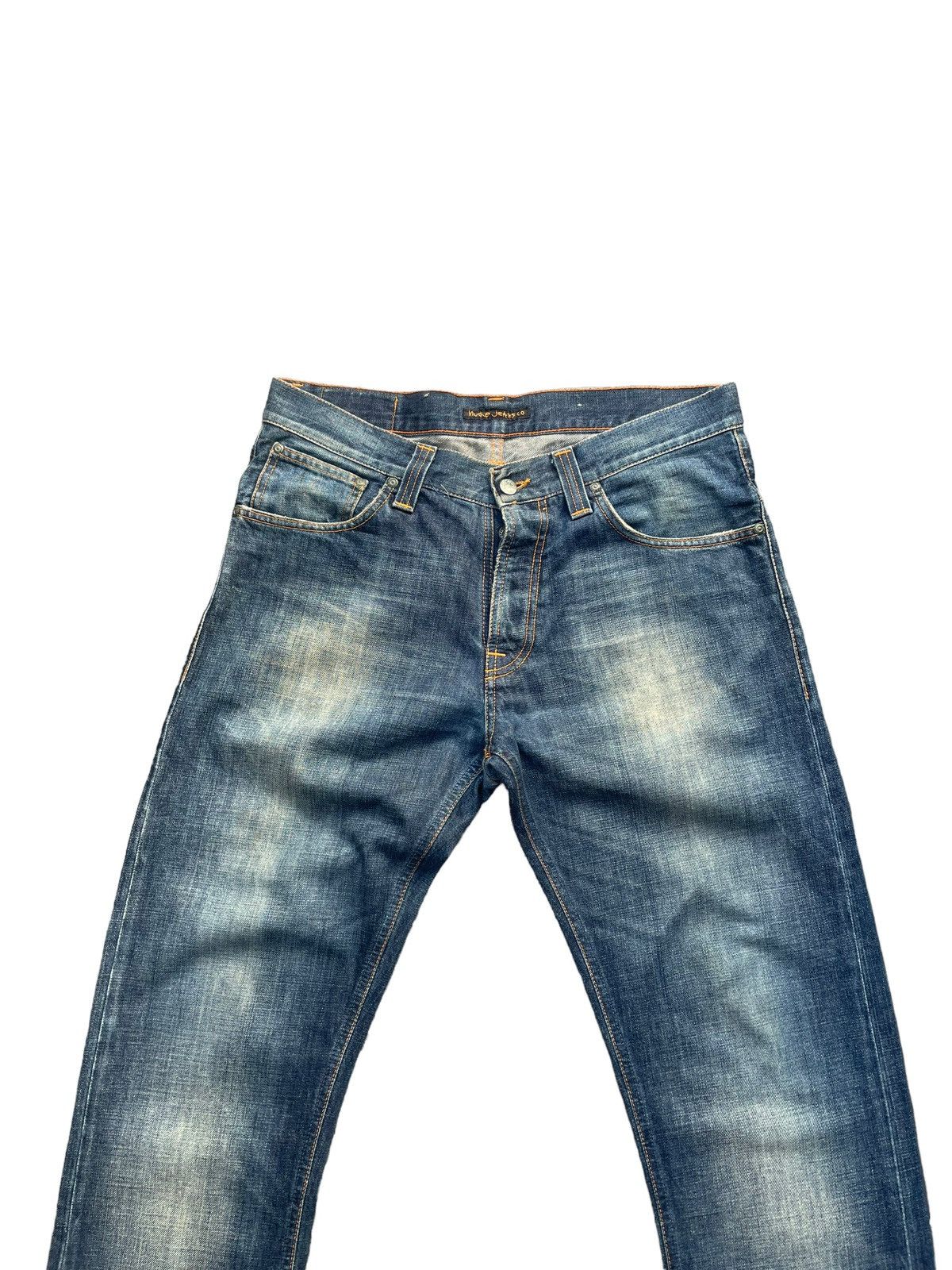 Nudie Jeans Vintage Nudie Even Steven Denim Size US 35 - 3 Thumbnail