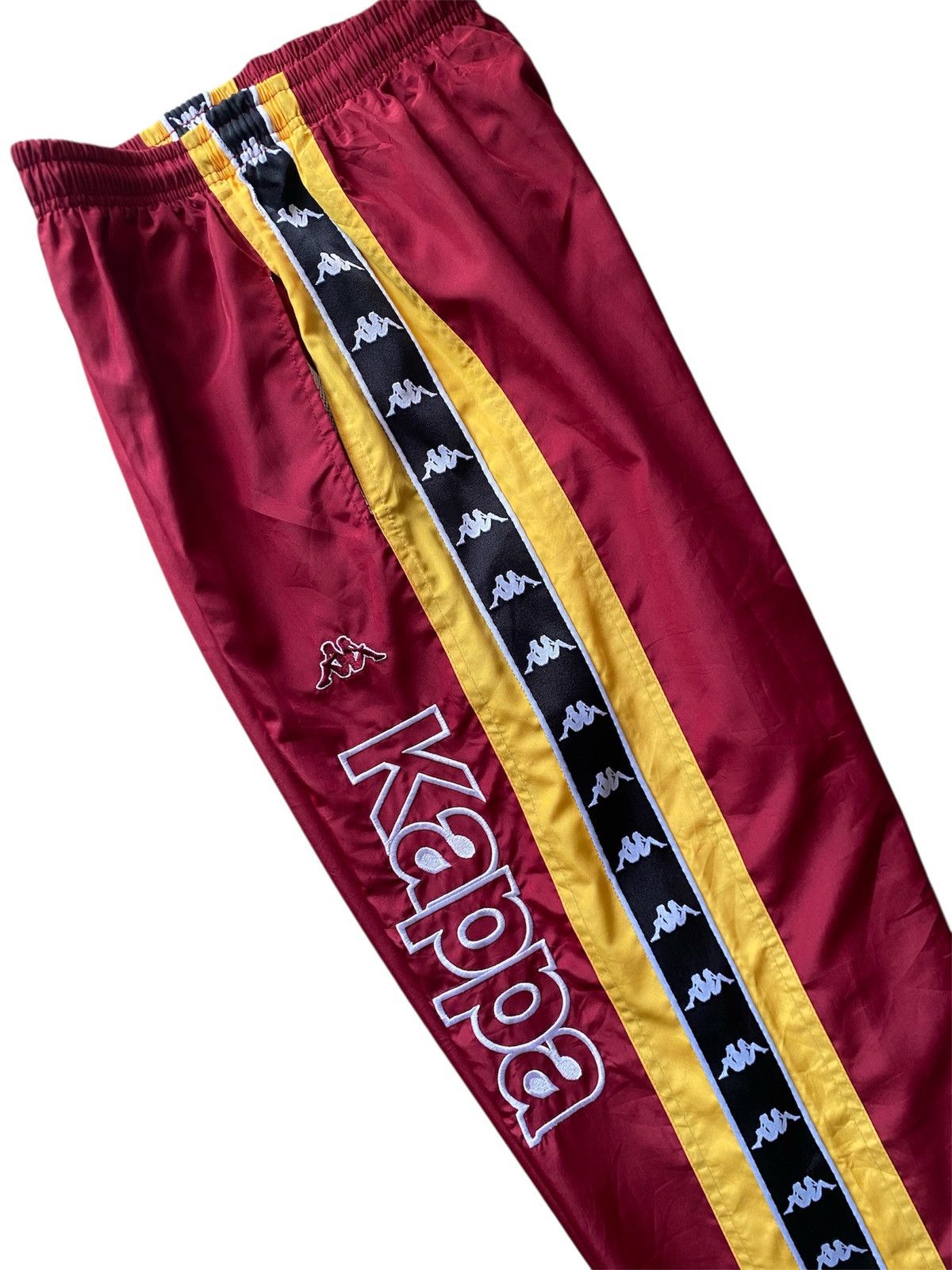 Kappa Vintage 90s Kappa Side Tape M/L Windbreaker Pants Size US 33 - 2 Thumbnail